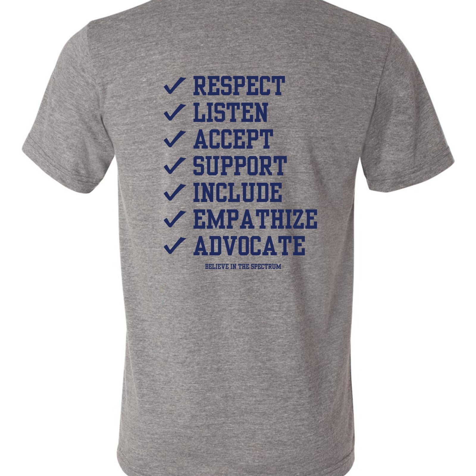 Autism Ally College Style T - shirt | Autism Awareness Apparel