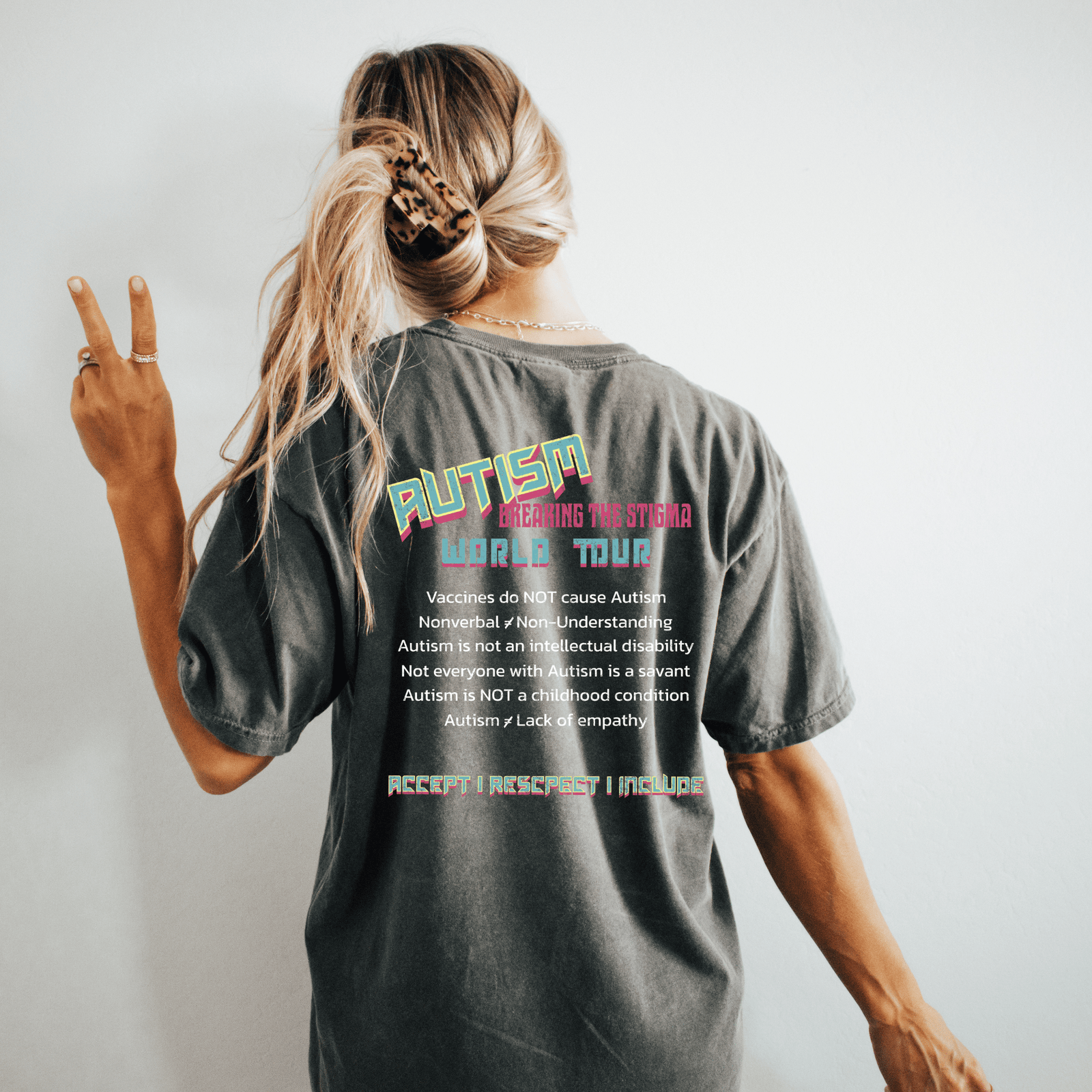 Breaking the Stigma World Tour T-shirt | Autism Awareness Apparel