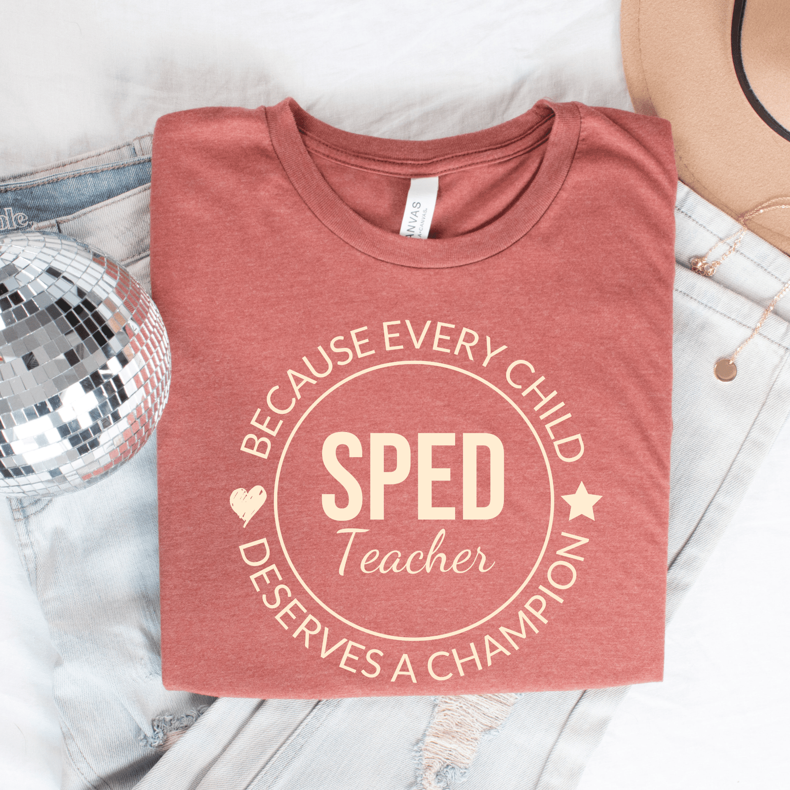 Champion SPED Teacher Tee