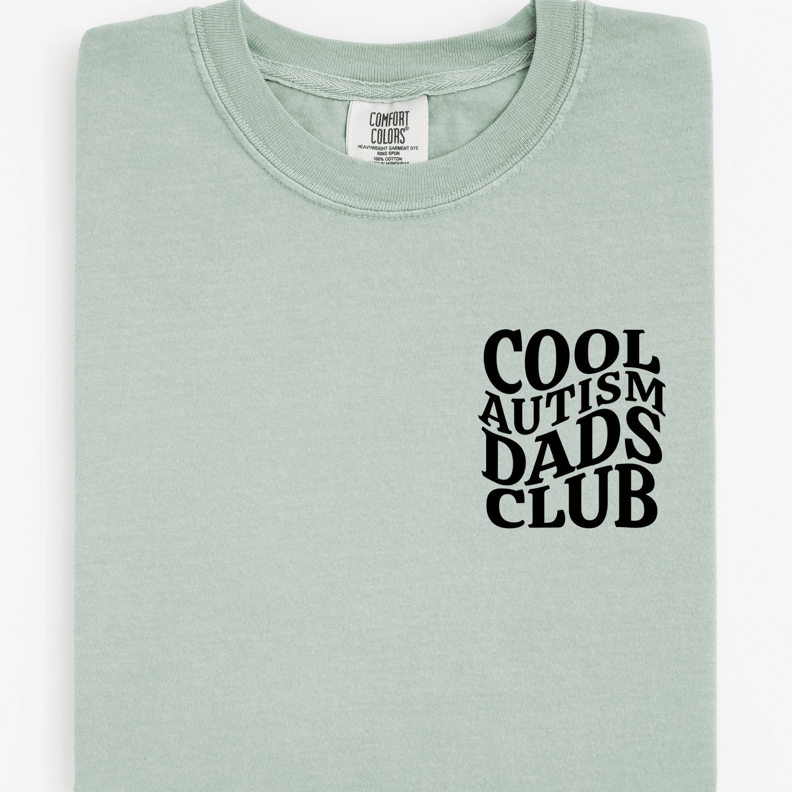 Cool Autism Dads Club T-Shirt | Comfort Colors Tee for Proud Special Needs Dads