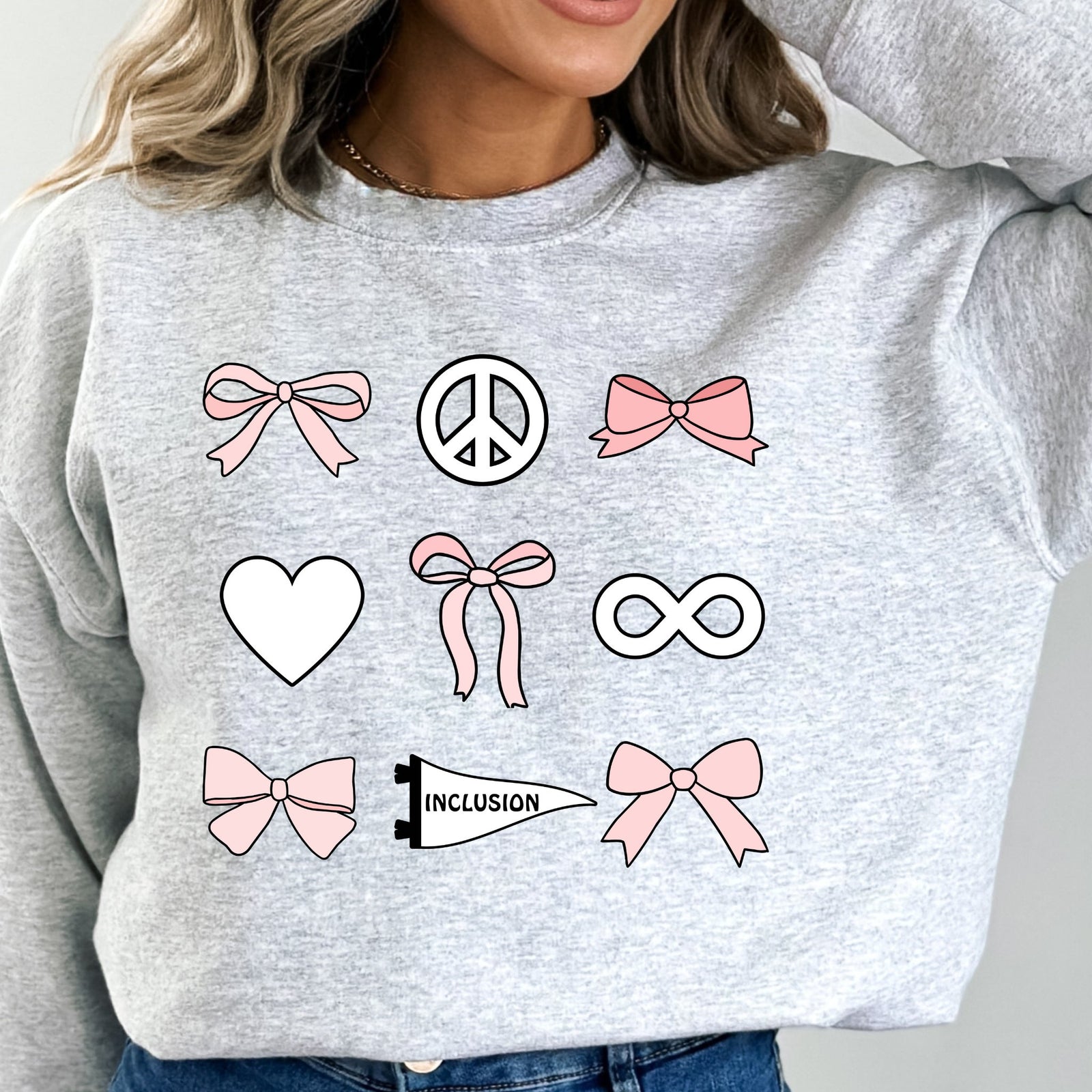 Coquette Autism Sweatshirt | Inclusion Sweatshirt