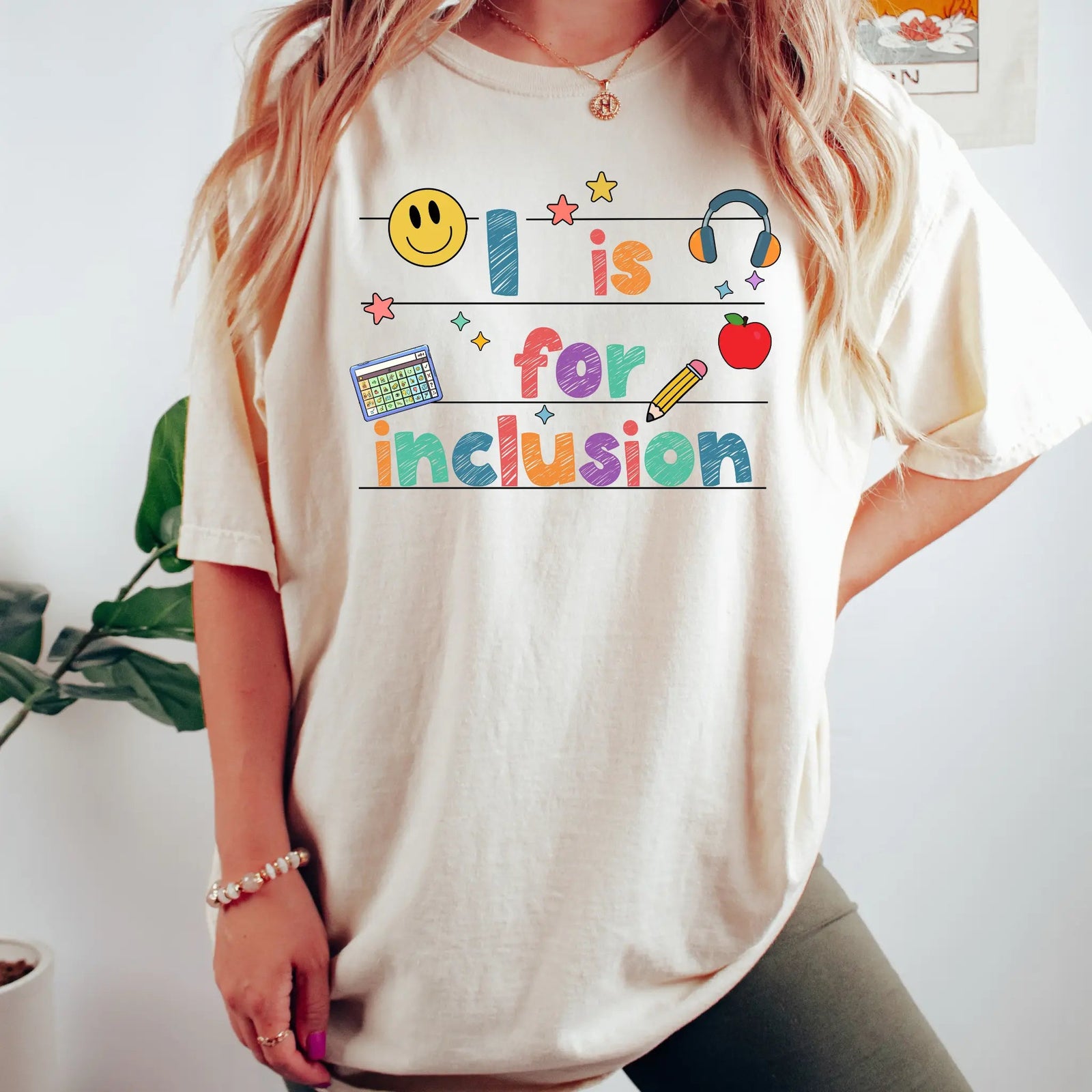 I Is For Inclusion Shirt | Back to School Inclusion Tee