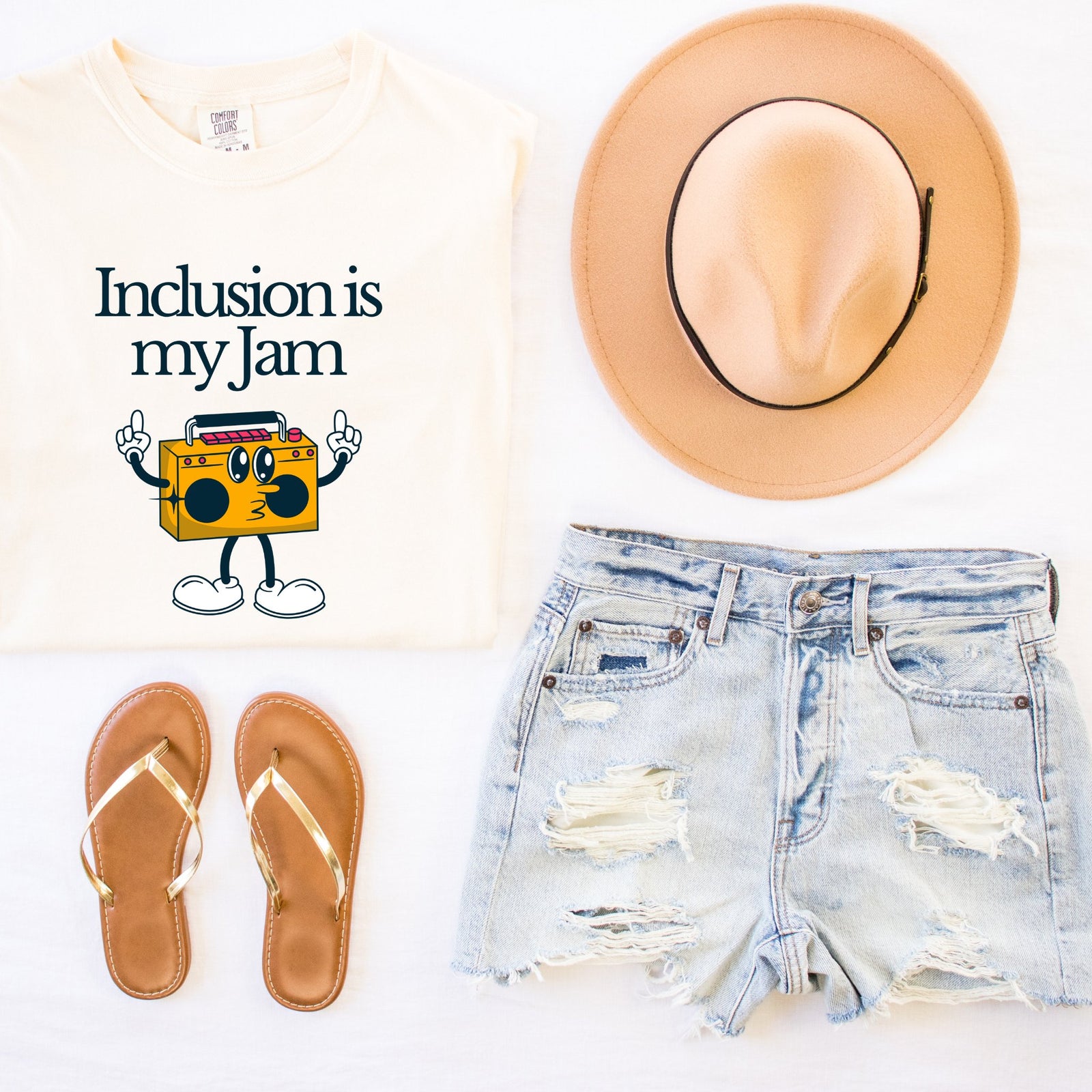 Inclusion Is My Jam Tee | Inclusive shirts