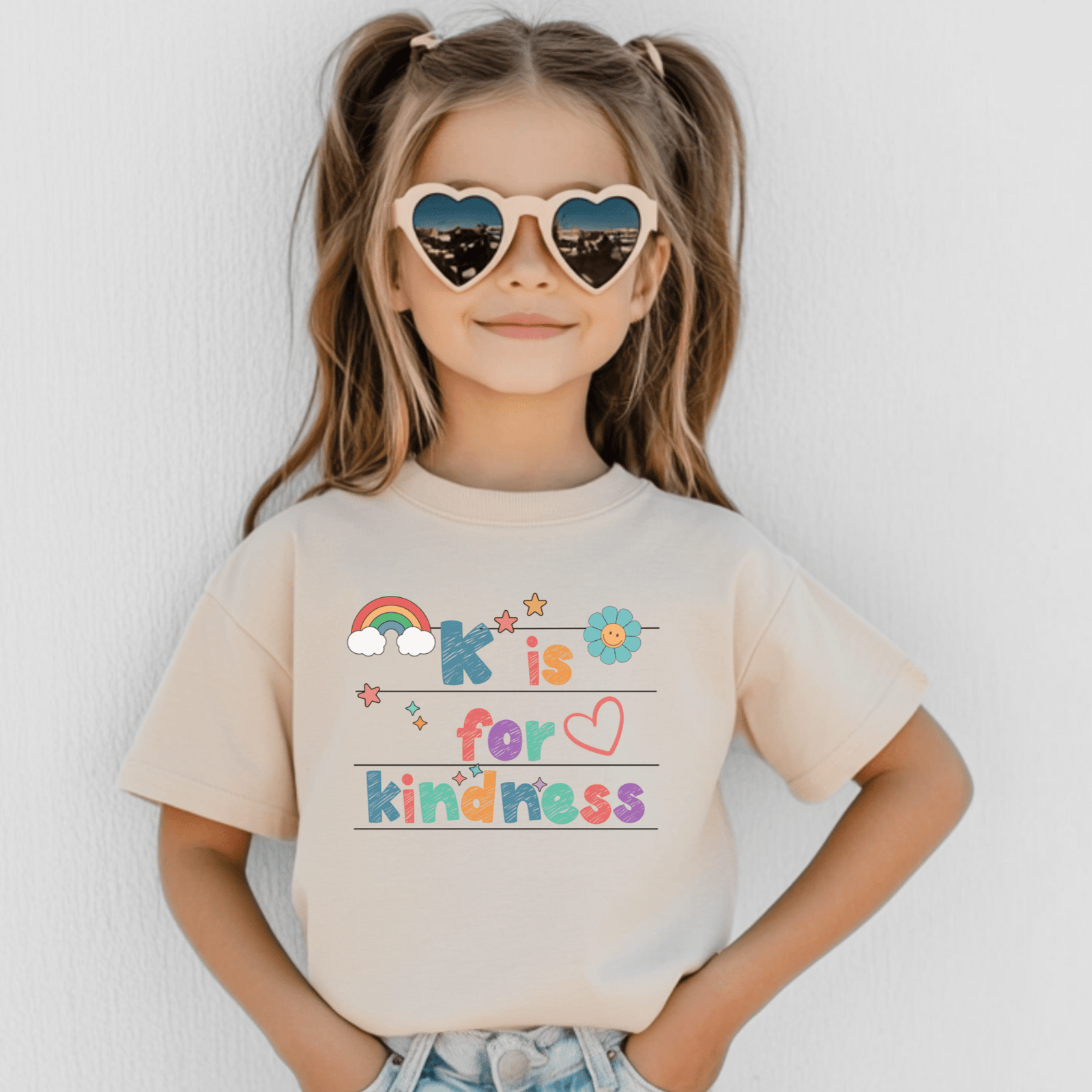 K Is For Kindness | Back To School Kids Tee