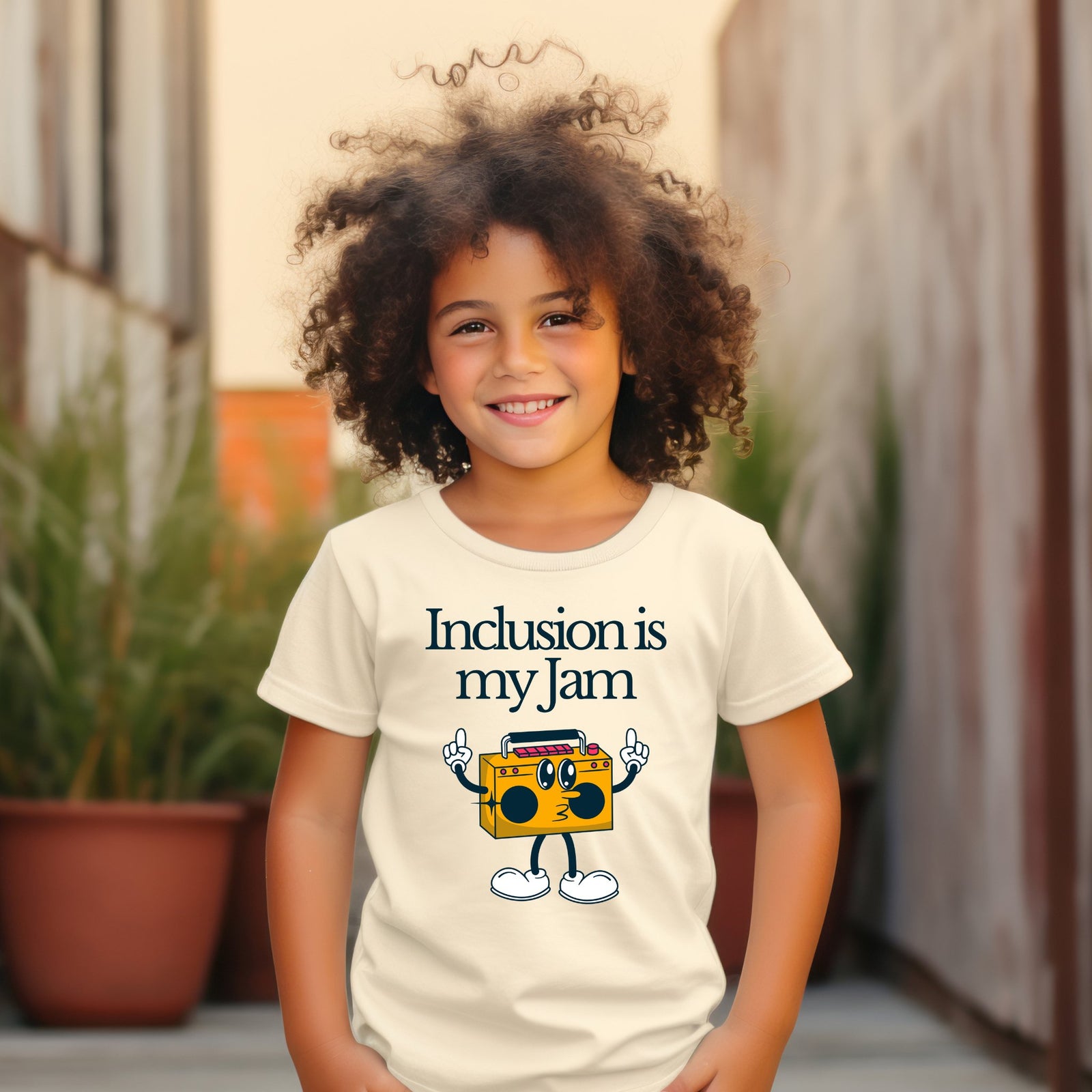 Kids Inclusion Is My Jam Tee