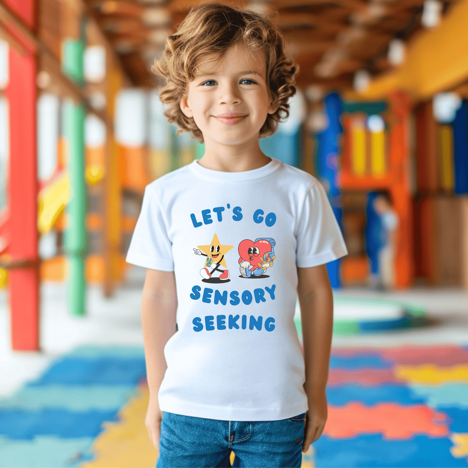 Let's Go Sensory Seeking Tee