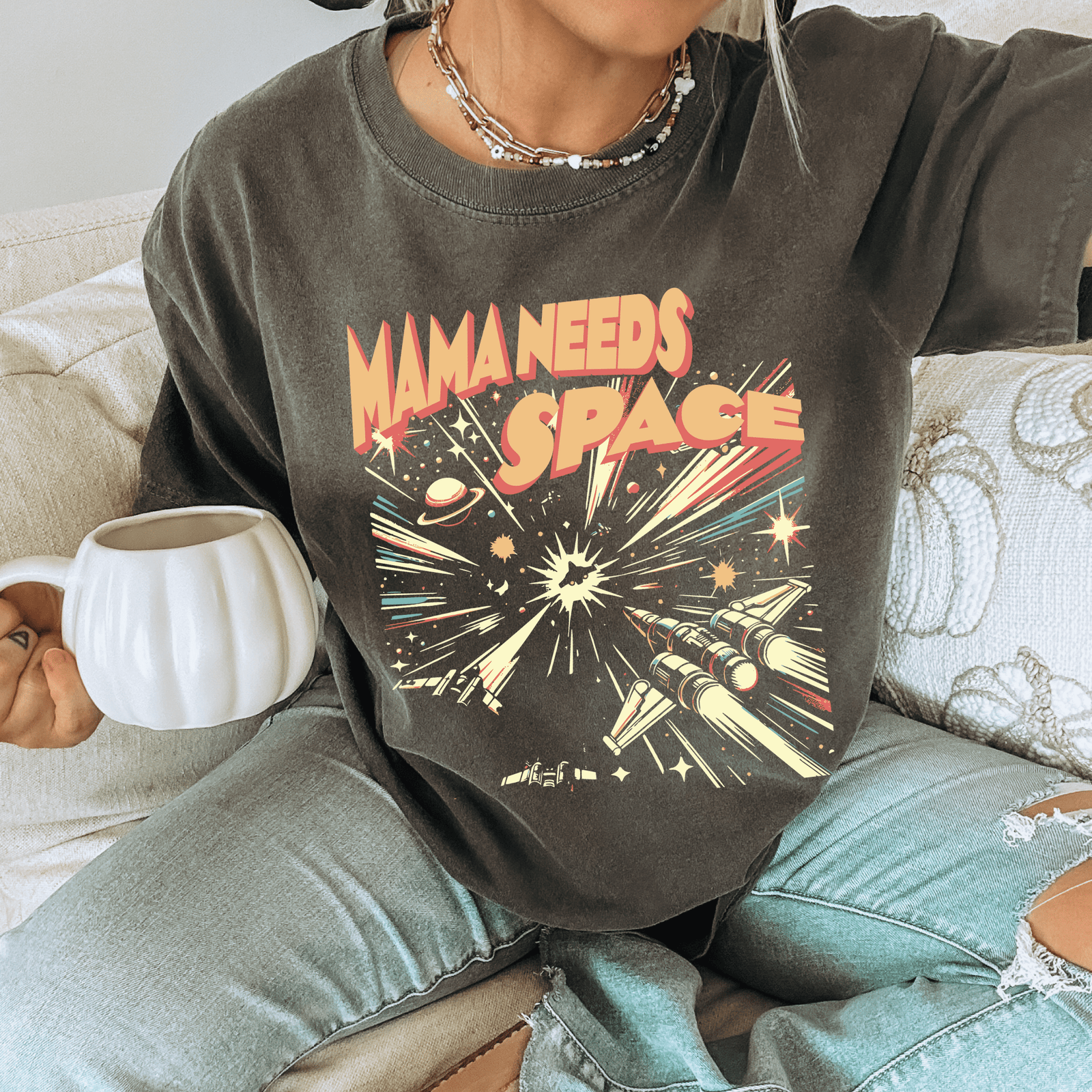 Mama Needs Space Tee