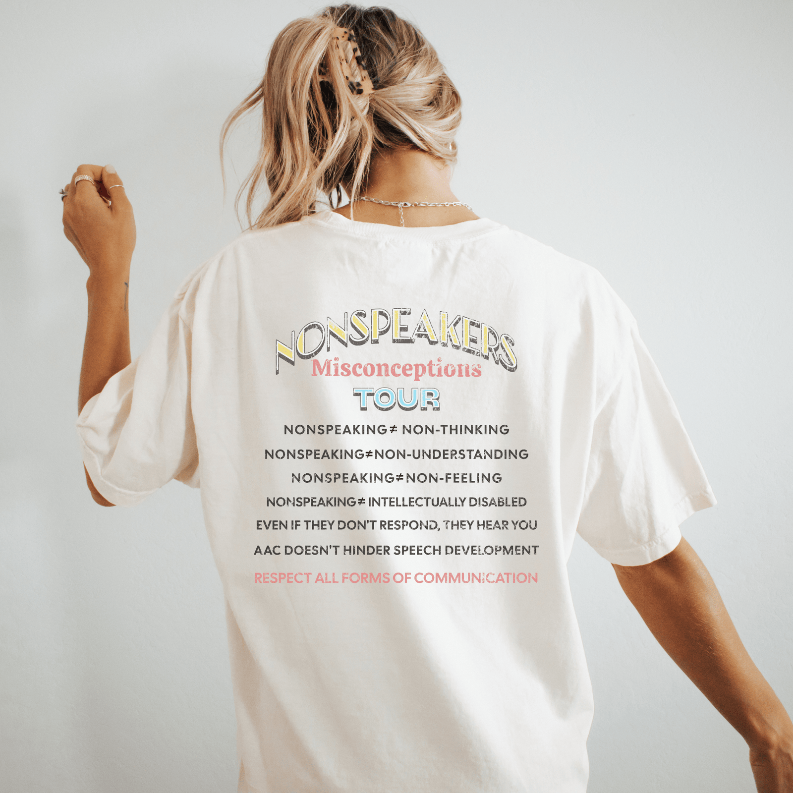 Nonspeaker Misconception Tour Tee