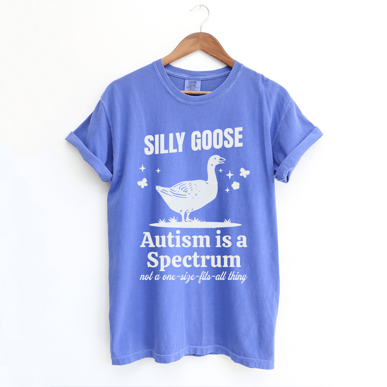 Silly Goose Autism Shirt – Minimalist Design | Funny Neurodiversity Tee