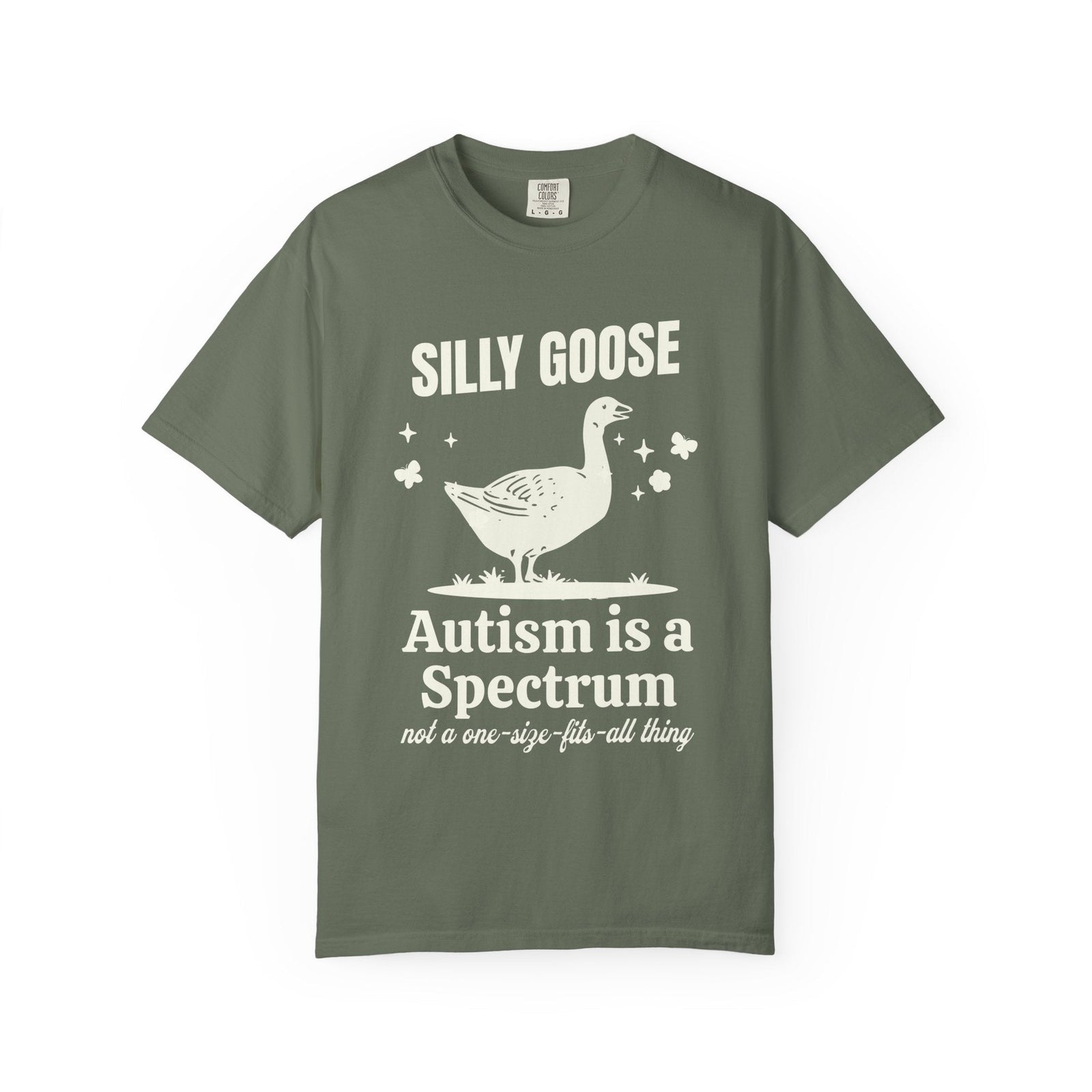 Silly Goose Autism Shirt – Minimalist Design | Funny Neurodiversity Tee
