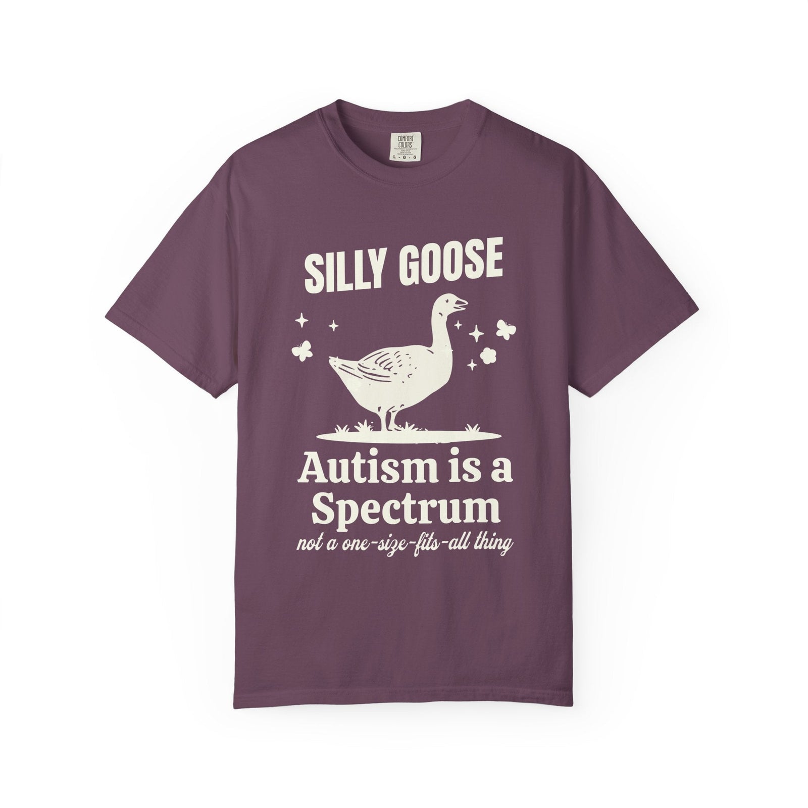 Silly Goose Autism Shirt – Minimalist Design | Funny Neurodiversity Tee