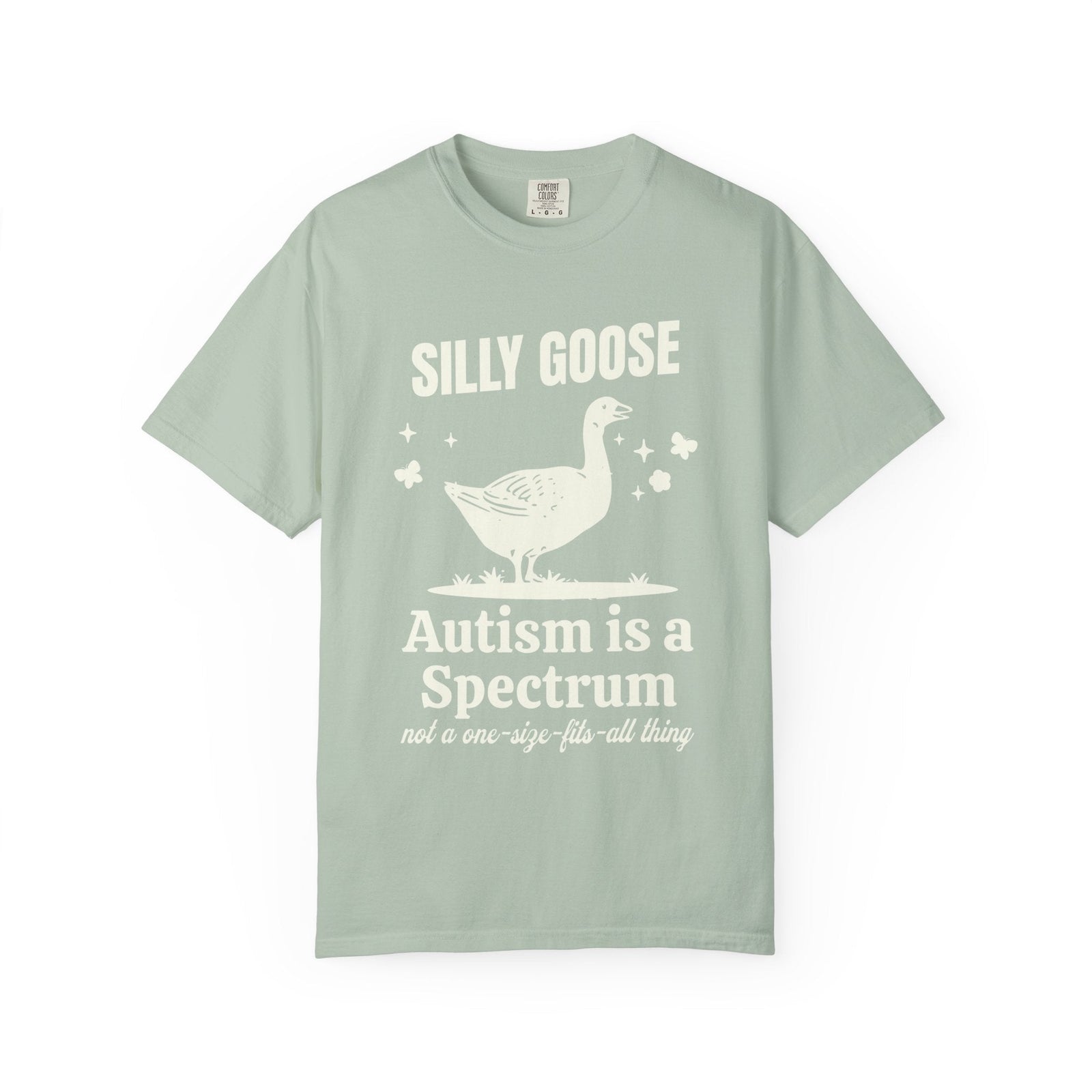 Silly Goose Autism Shirt – Minimalist Design | Funny Neurodiversity Tee