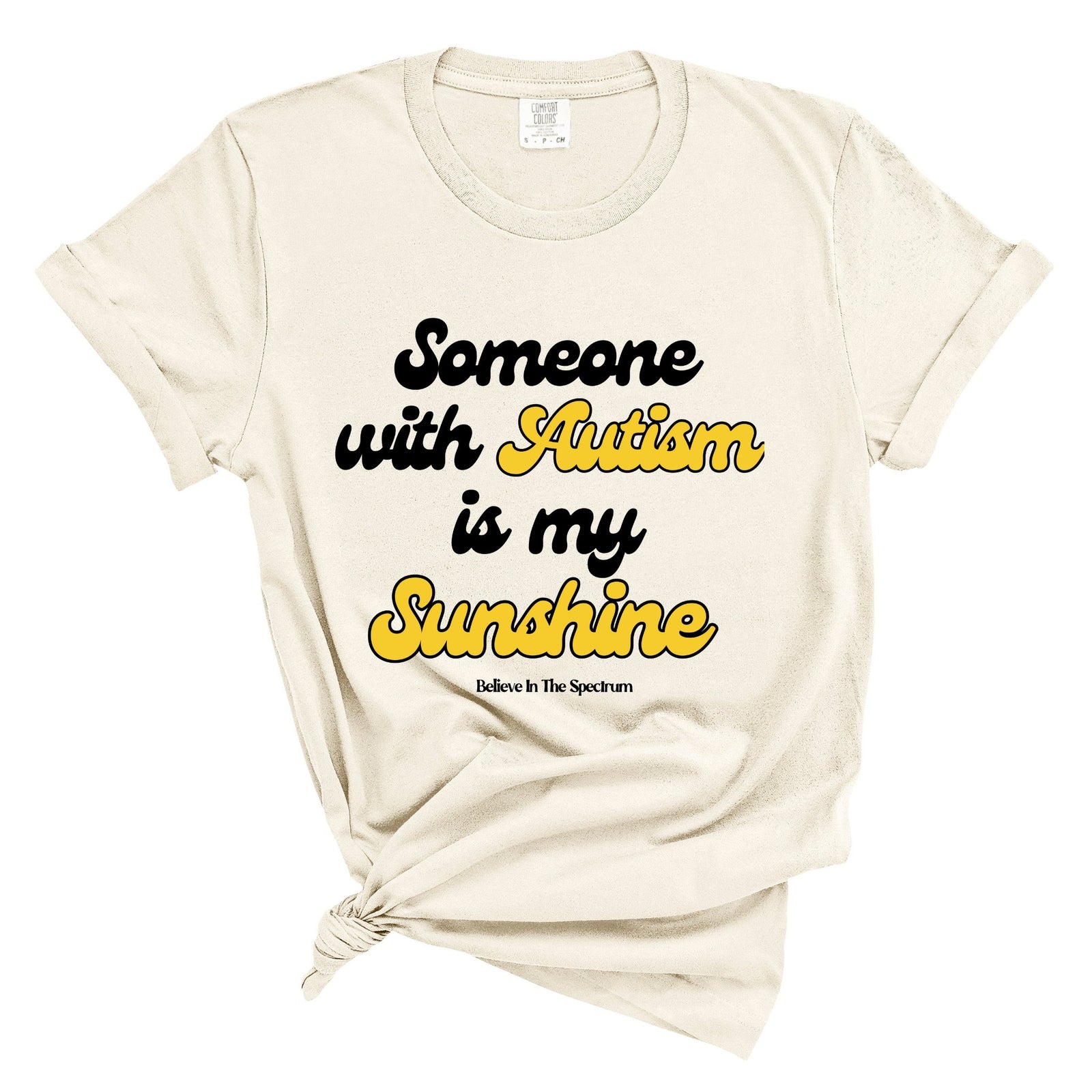 Someone With Autism is My Sunshine T - shirt | Autism Acceptance Shirts