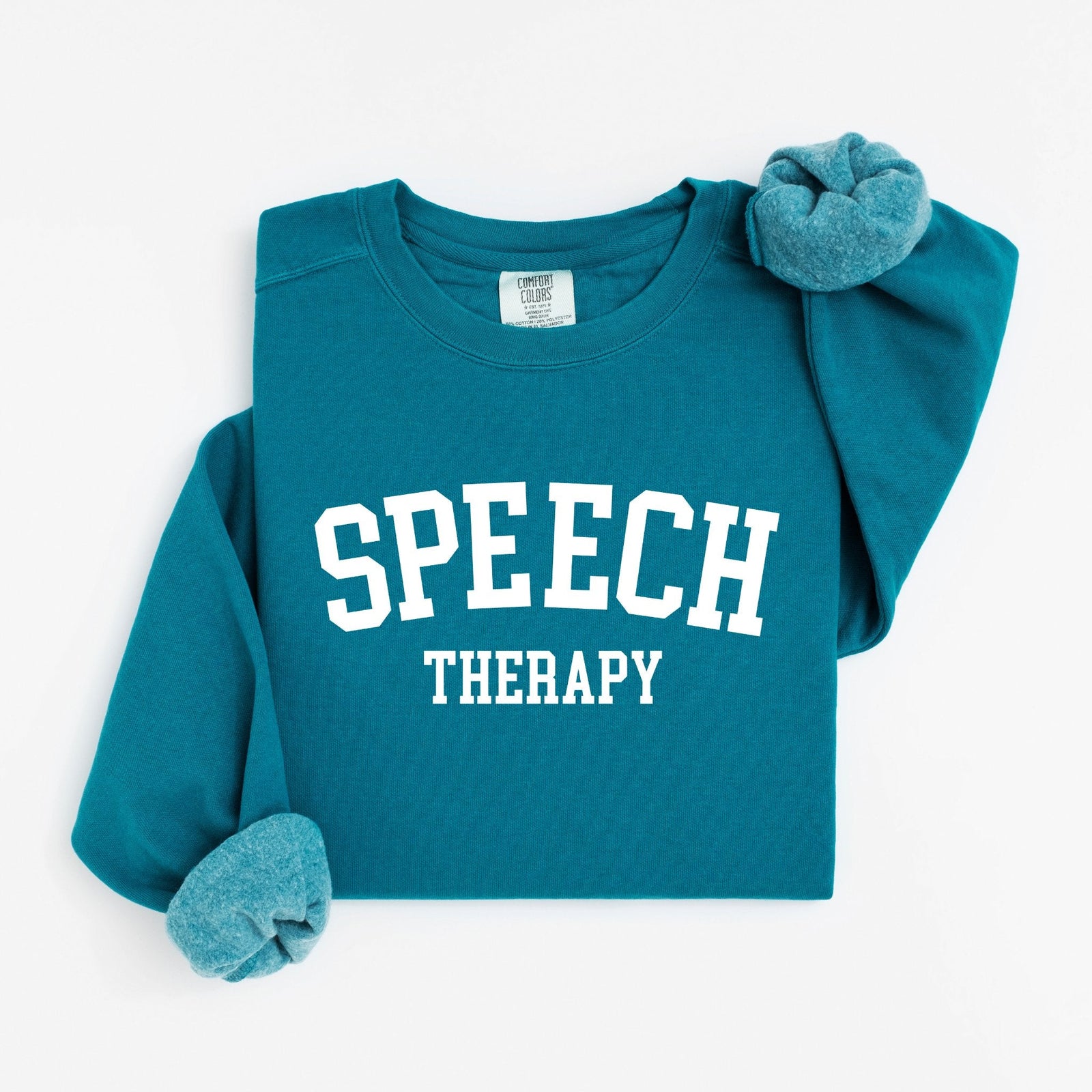 Speech Therapy Collegiate Style Sweatshirt