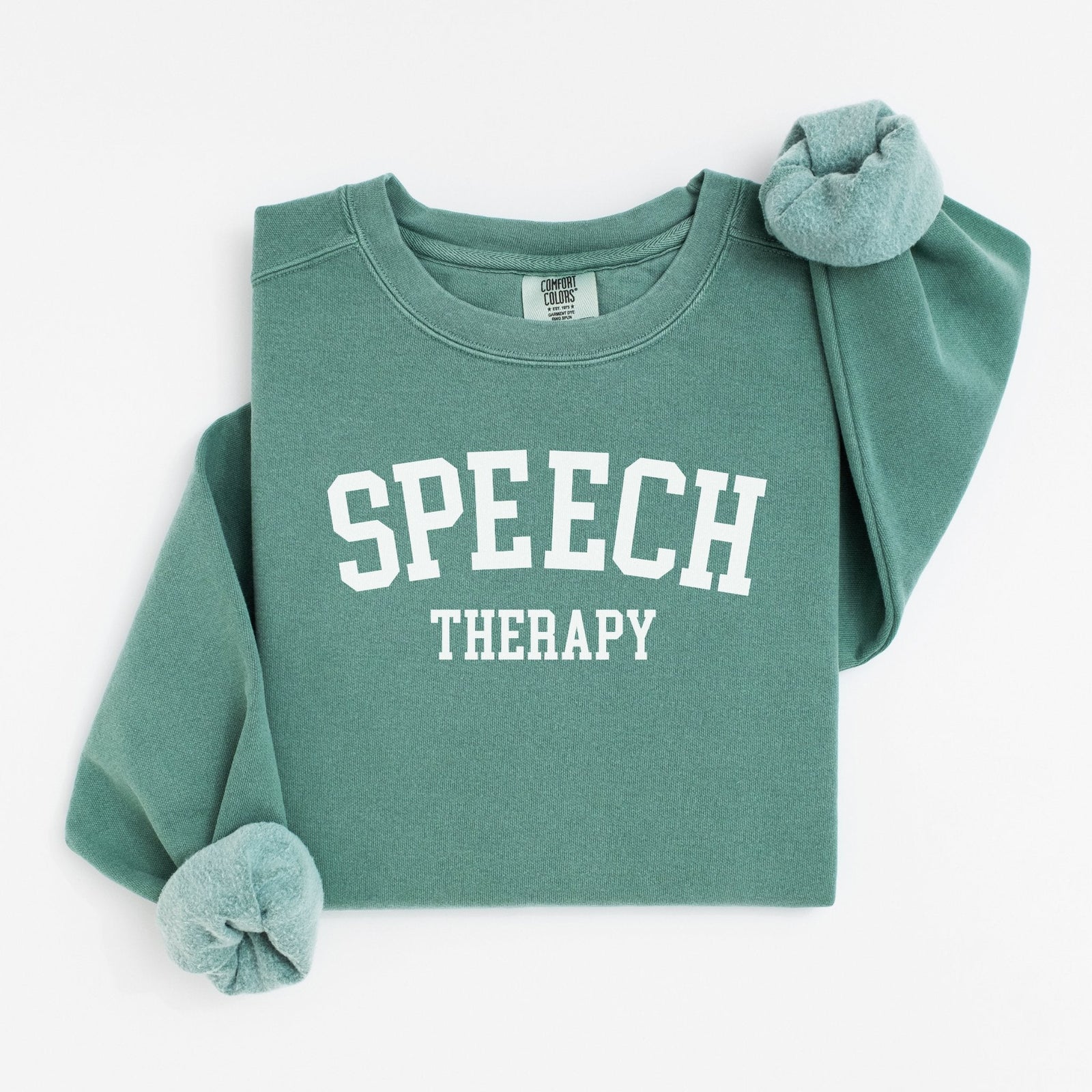 Speech Therapy Collegiate Style Sweatshirt
