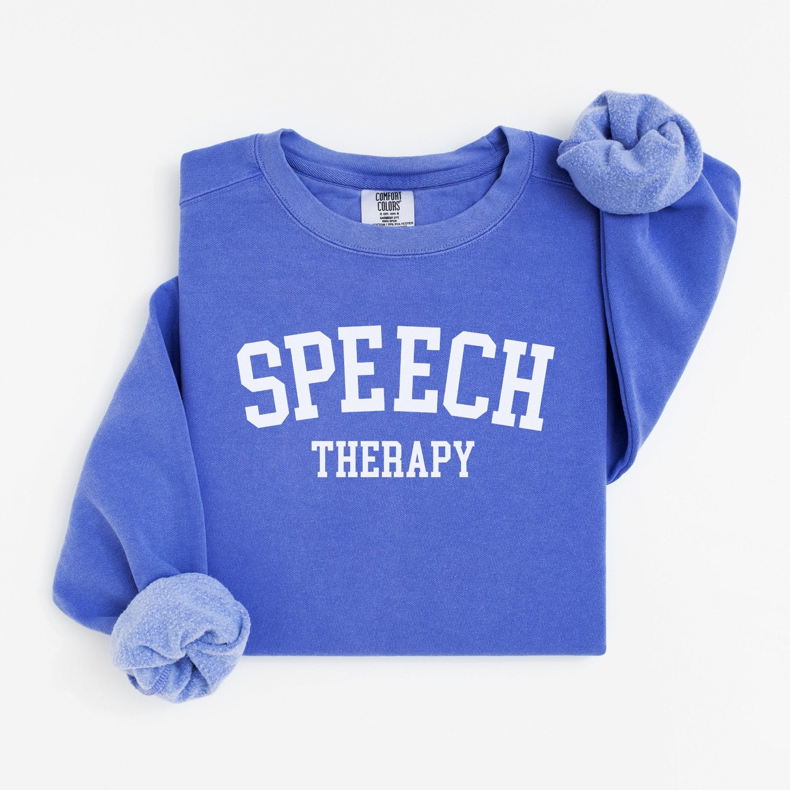 Speech Therapy Collegiate Style Sweatshirt