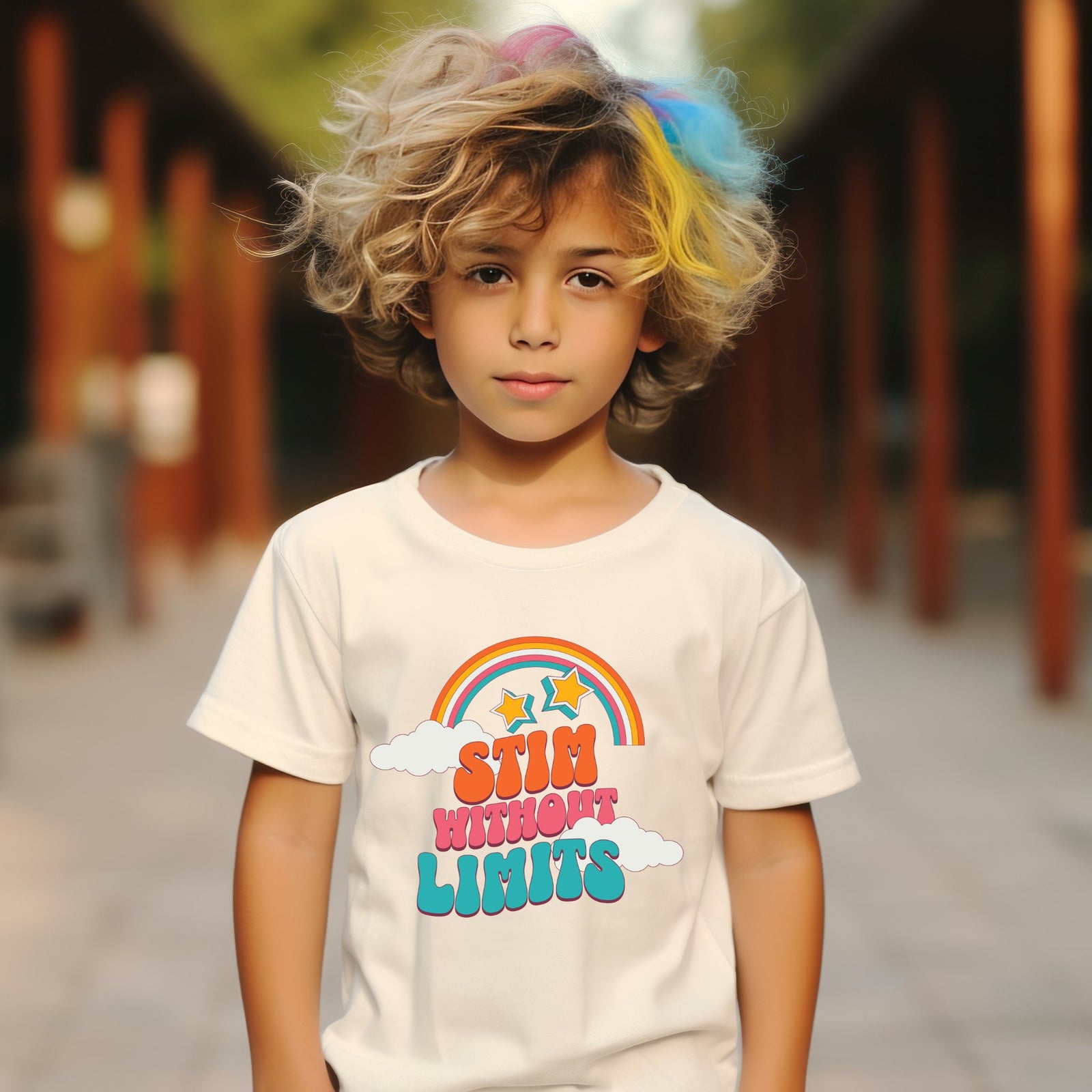 Stim Without Limits T - shirt | Kids Autism Shirts