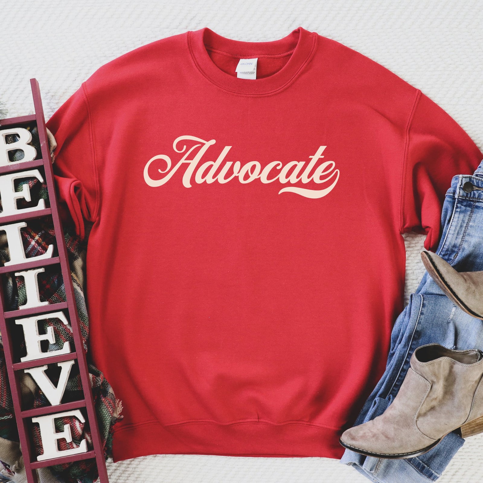 Vintage Advocate Sweatshirt | Autism Sweatshirts