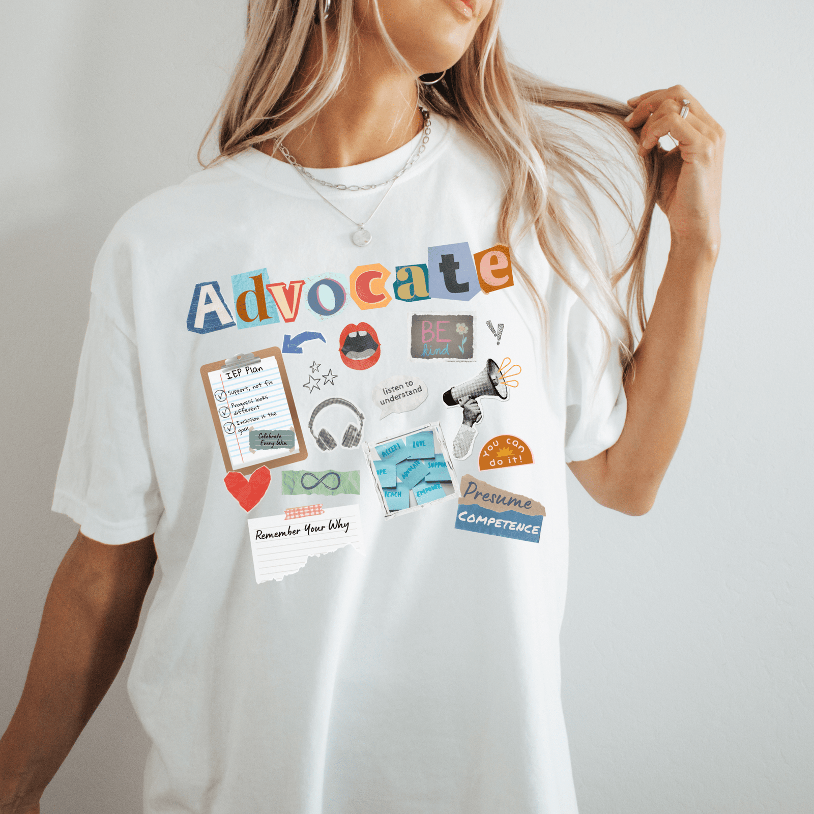 Advocate Scrapbook Tee