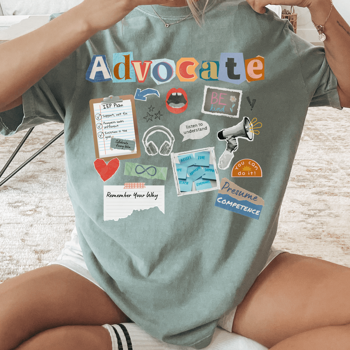 Advocate Scrapbook Tee