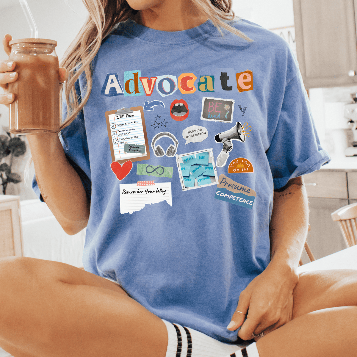 Advocate Scrapbook Tee