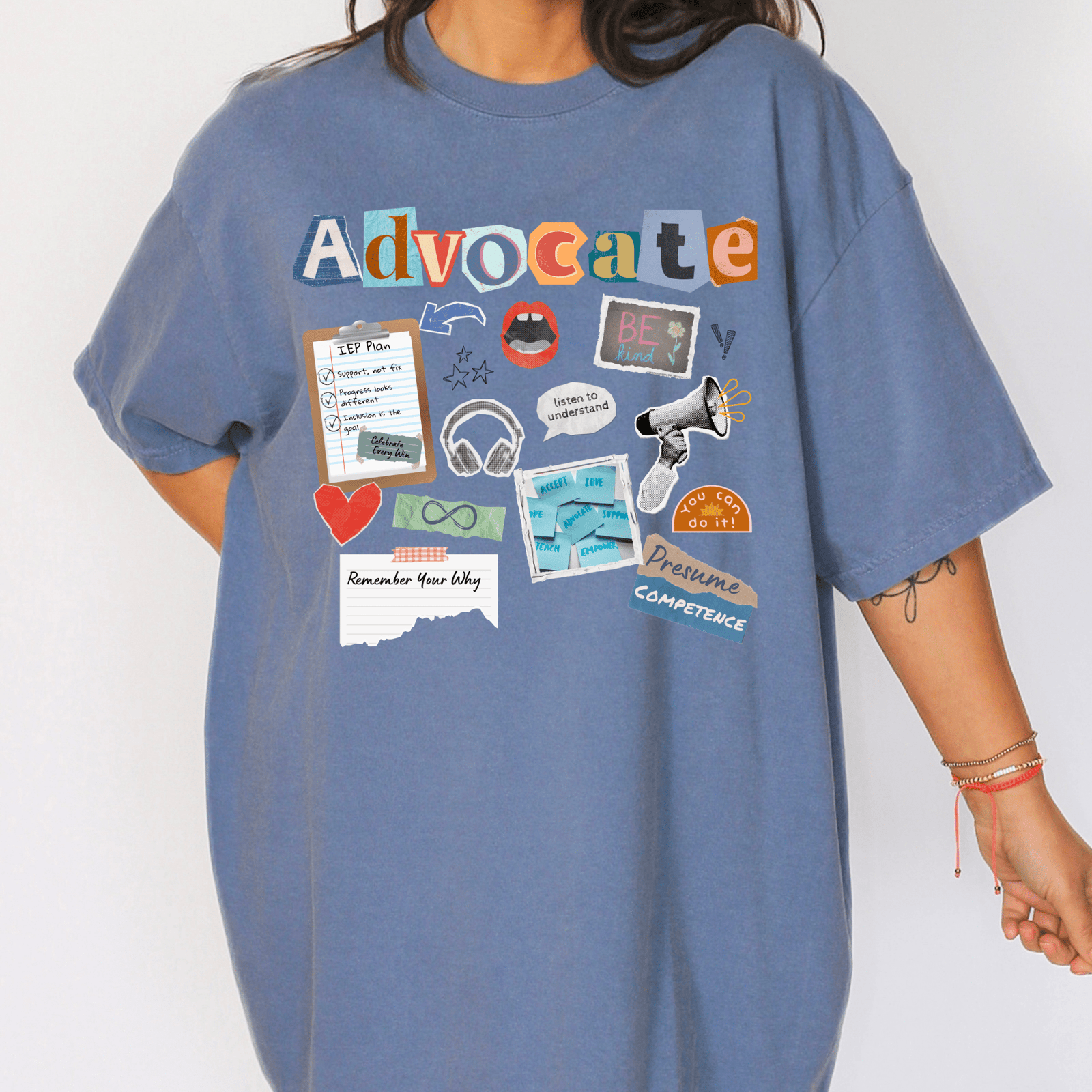 Advocate Scrapbook Tee