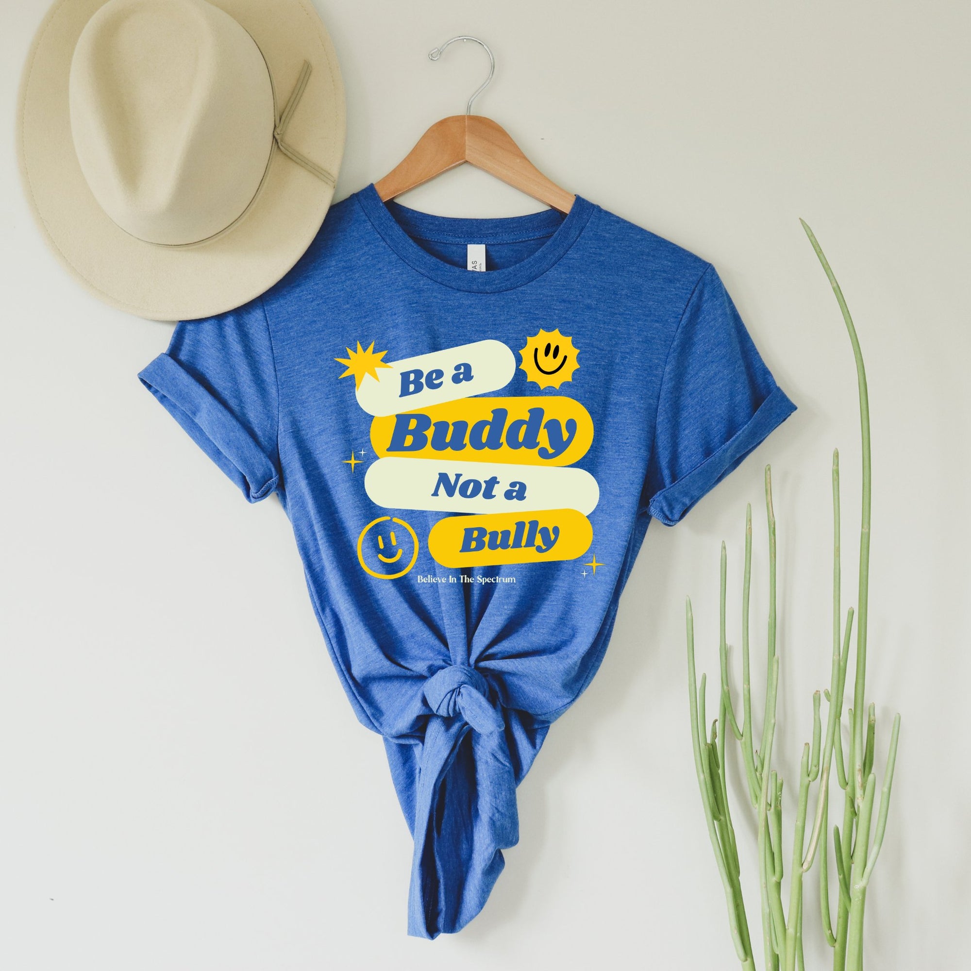 Be a Buddy Not a Bully T - shirt | Inclusive Shirts