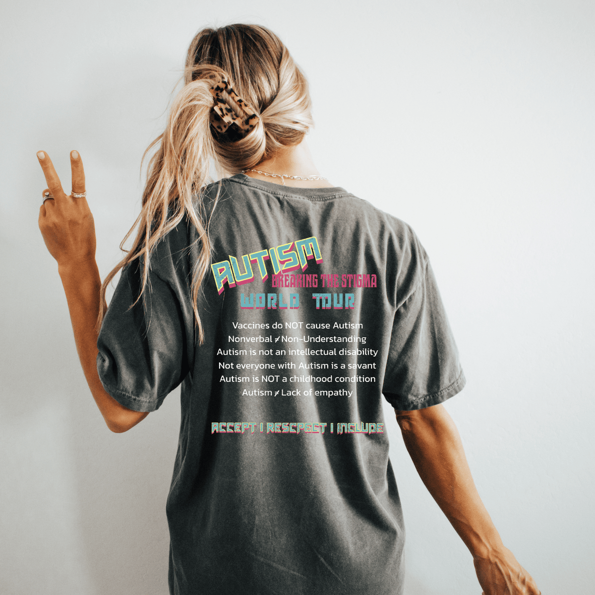 Breaking the Stigma World Tour T-shirt | Autism Awareness Apparel