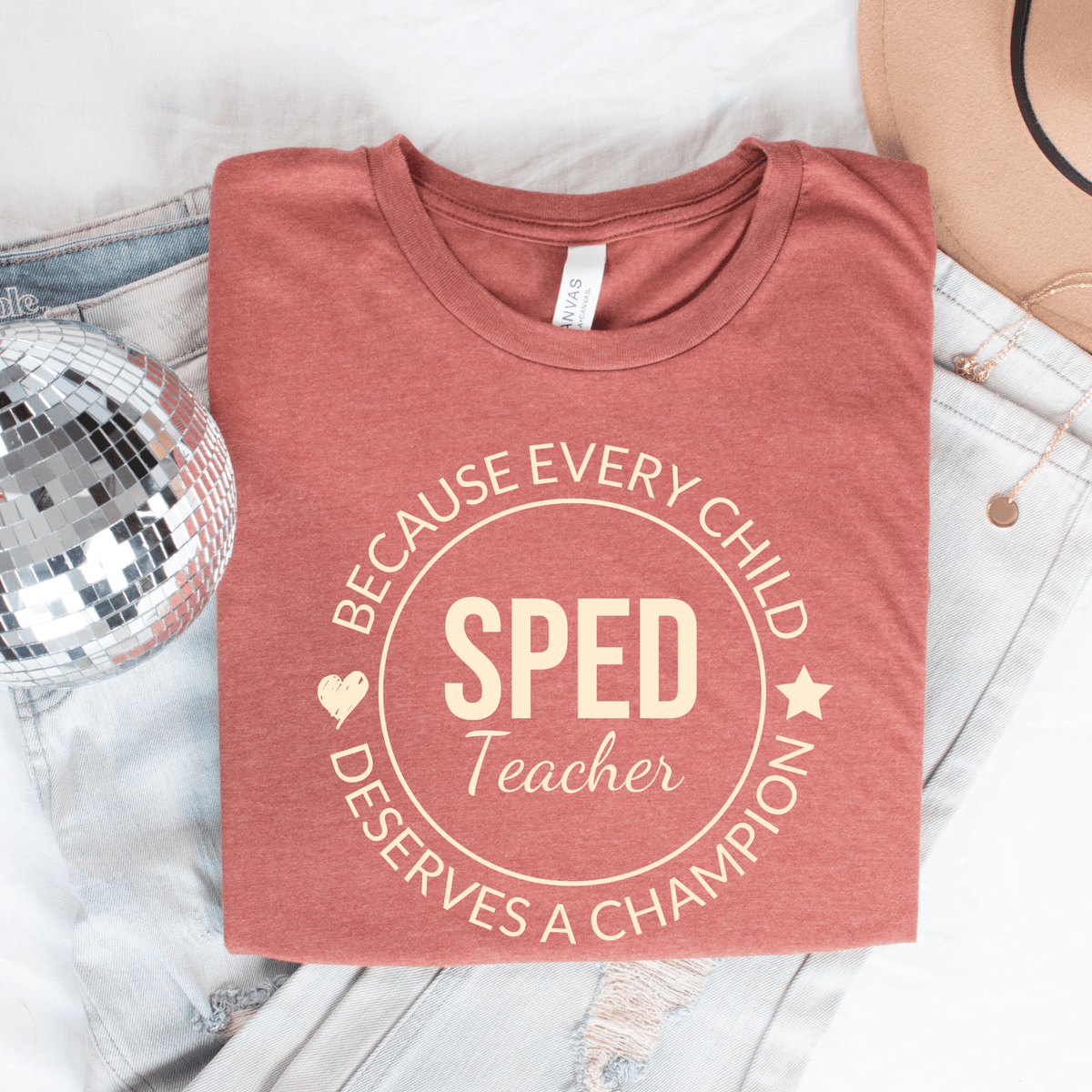 Champion SPED Teacher Tee