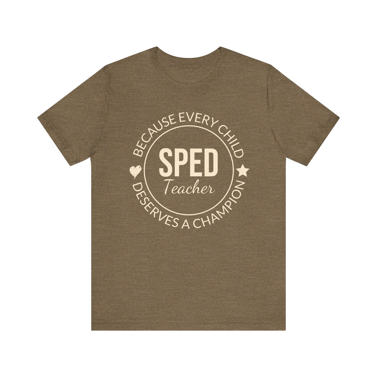 Champion SPED Teacher Tee
