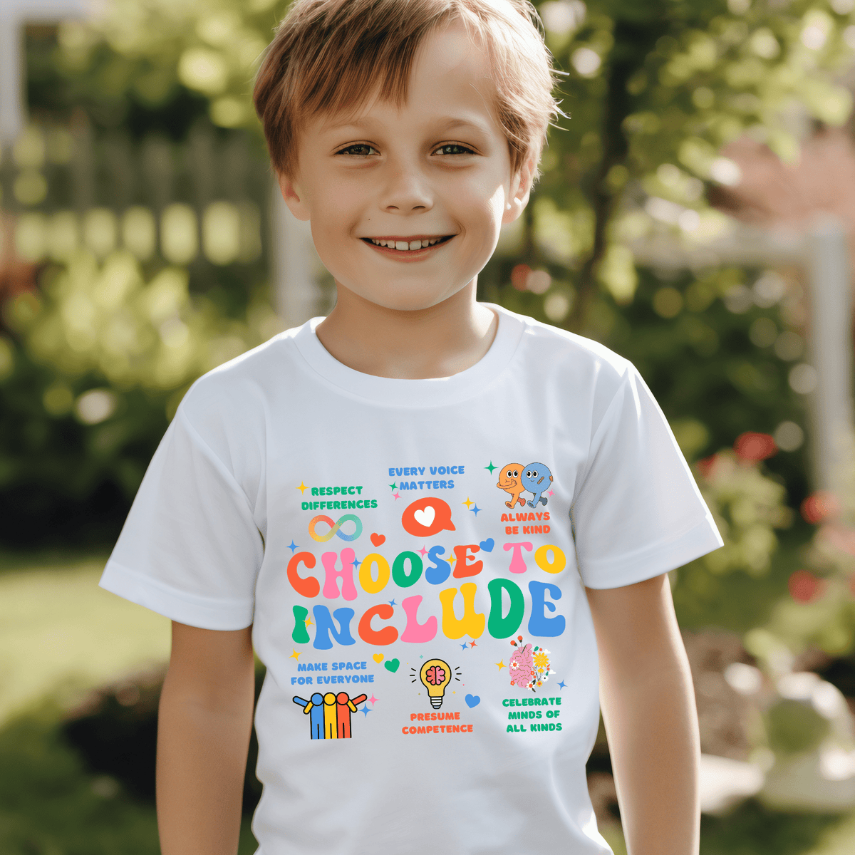 Choose To Include Kids Tee | Kids Autism Acceptance Shirt