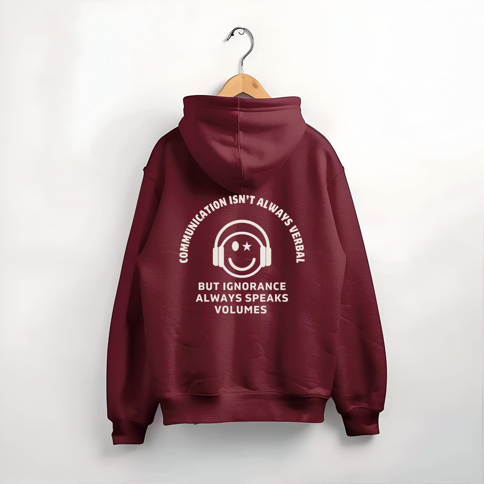 Communication Isn't Always Verbal Hoodie