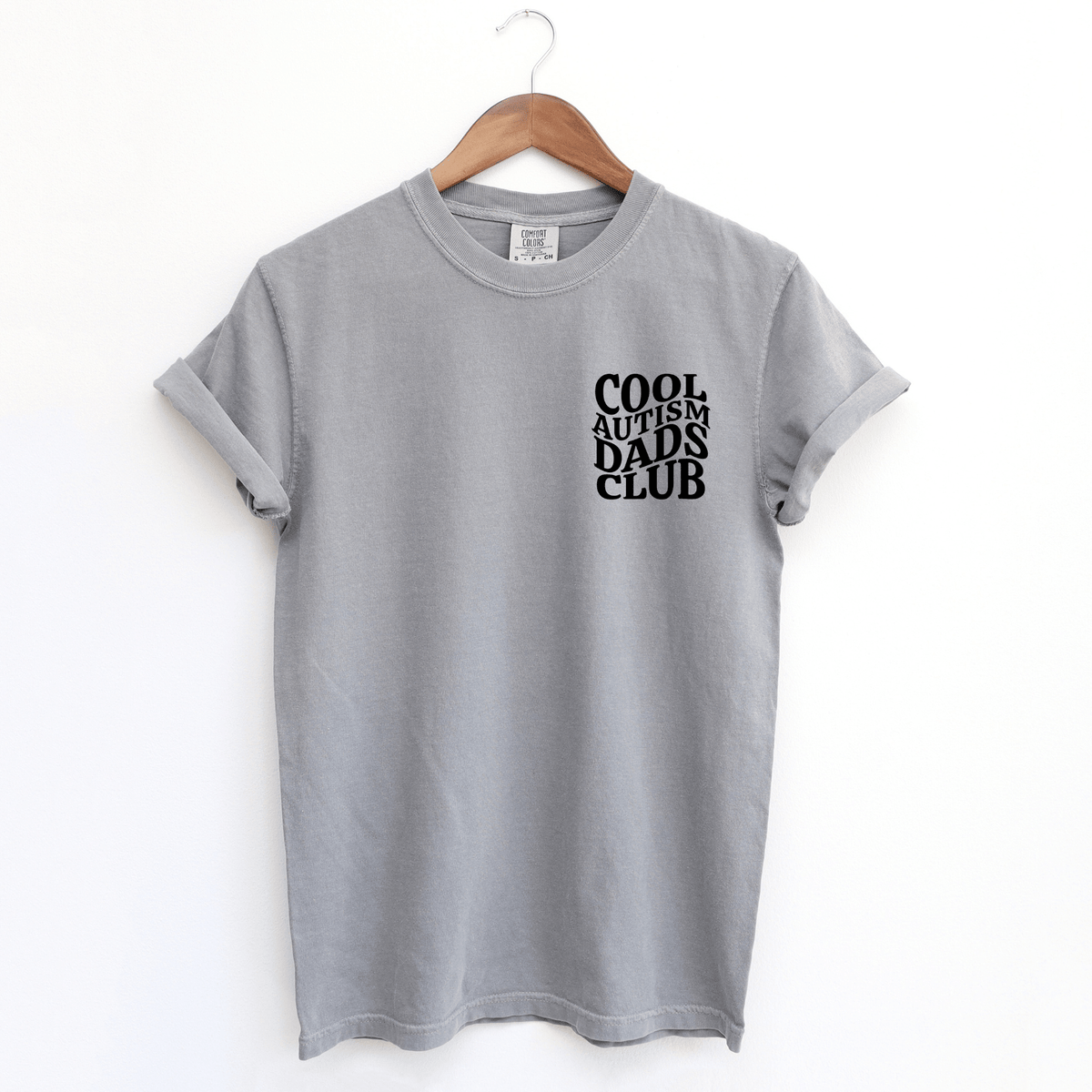 Cool Autism Dads Club T-Shirt | Comfort Colors Tee for Proud Special Needs Dads