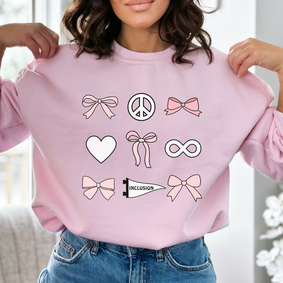 Coquette Autism Sweatshirt | Inclusion Sweatshirt