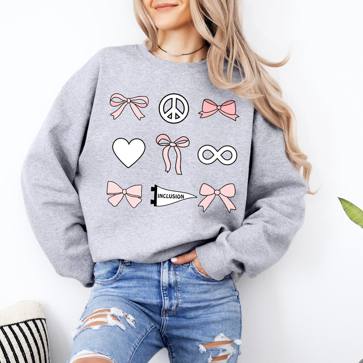 Coquette Autism Sweatshirt | Inclusion Sweatshirt
