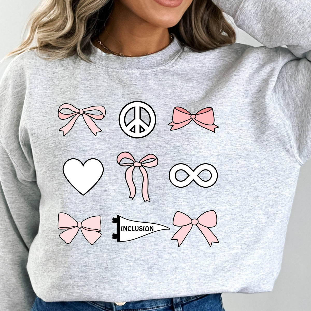 Coquette Autism Sweatshirt | Inclusion Sweatshirt