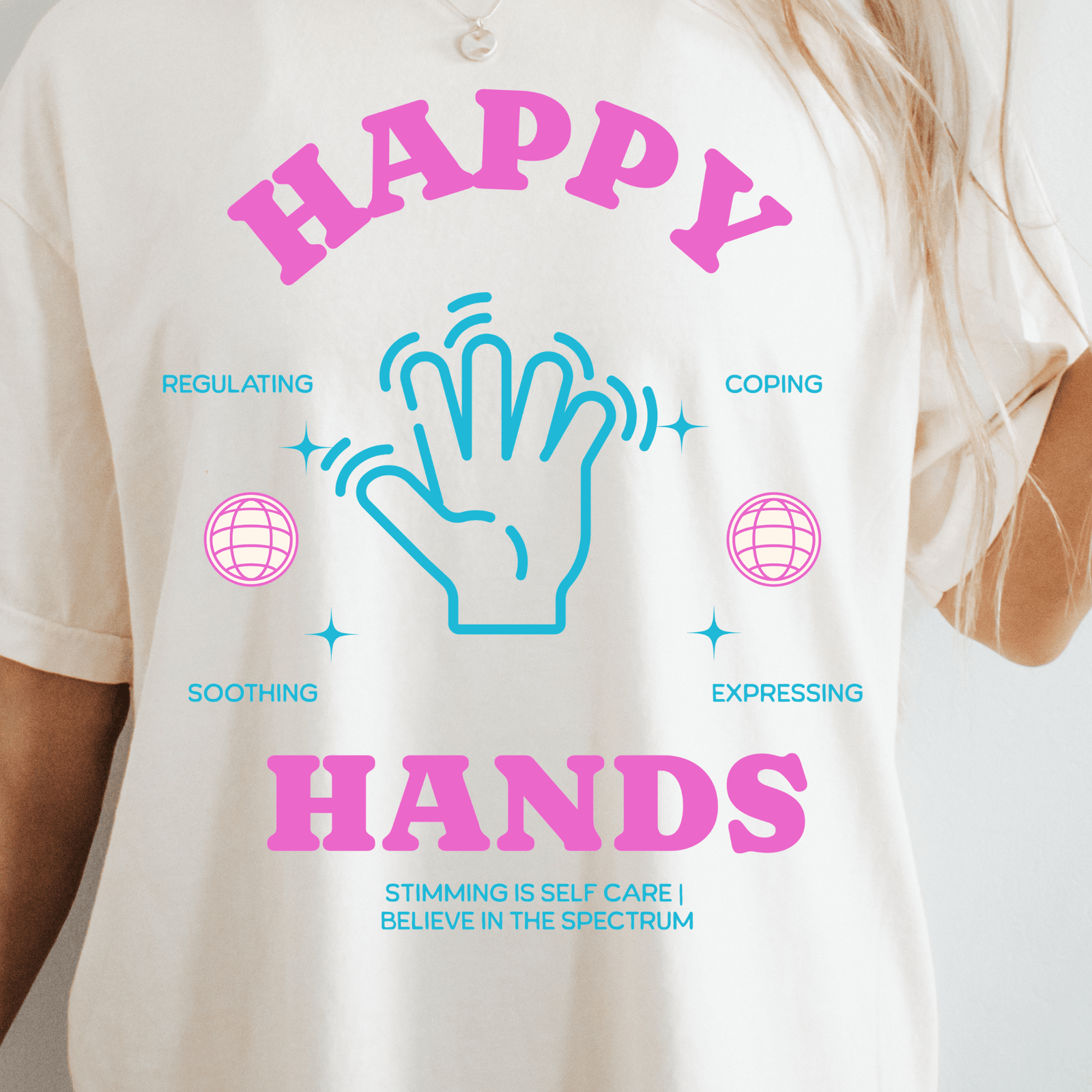 Happy Hands Tee | Respect The Stim