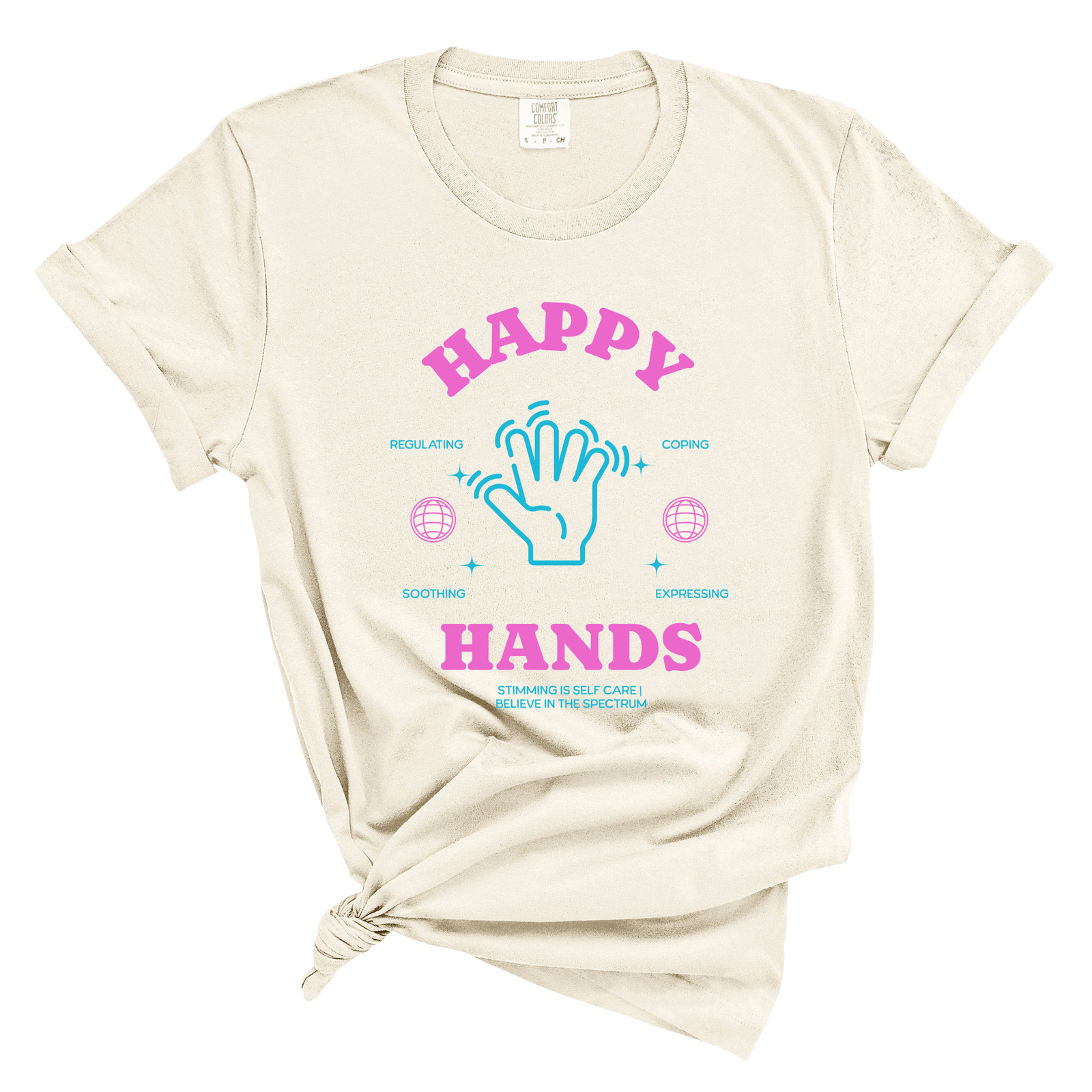 Happy Hands Tee | Respect The Stim