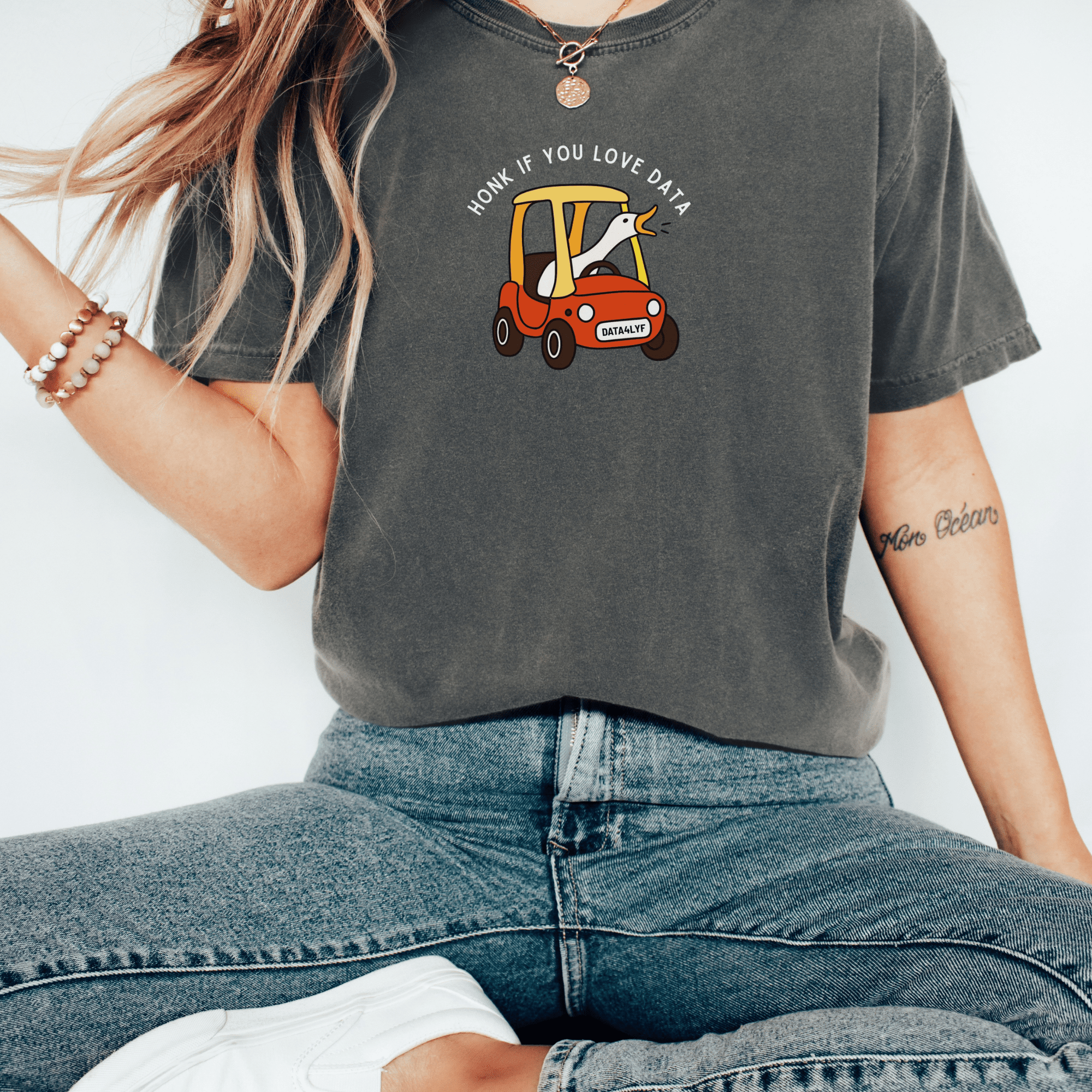 Honk If You Love Data Tee | Funny BCBA RBT Behavior Analysis Shirt