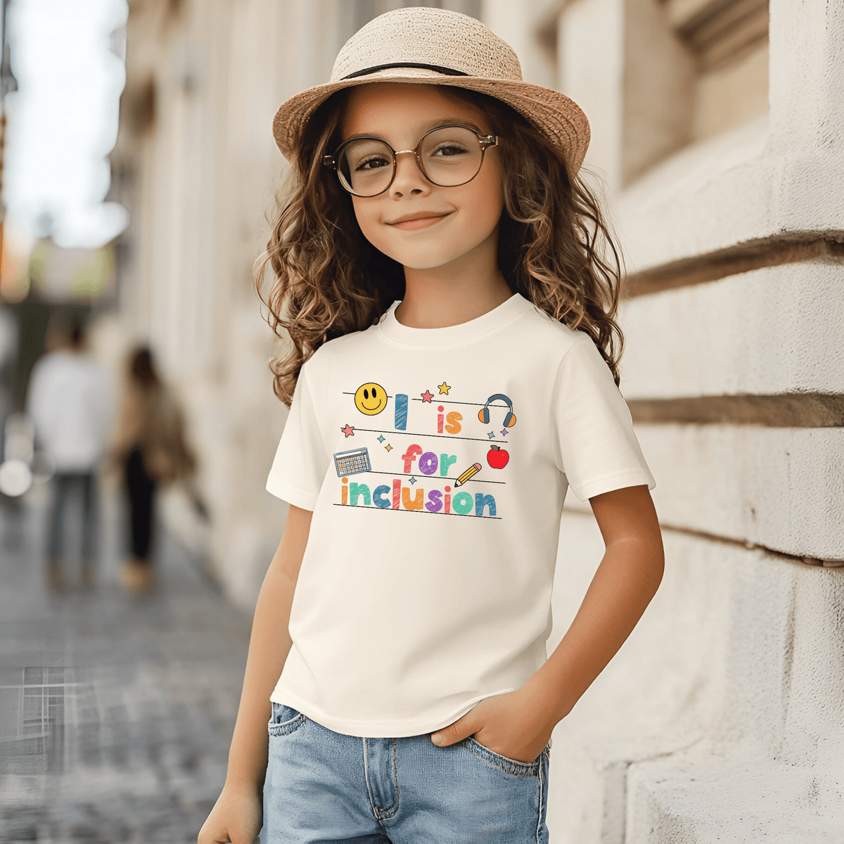 I Is For Inclusion Kids Tee | Back To School Shirt