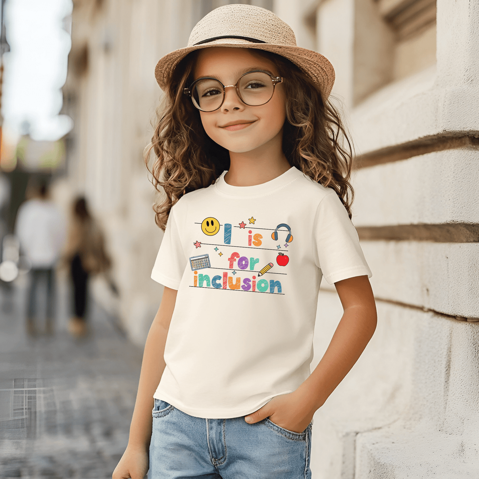 I Is For Inclusion Kids Tee | Back To School Shirt