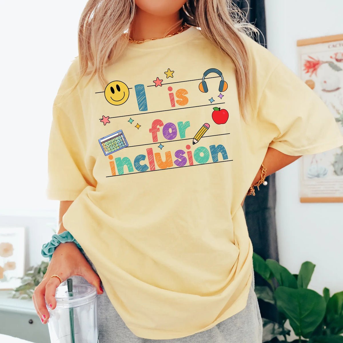I Is For Inclusion Shirt | Back to School Inclusion Tee