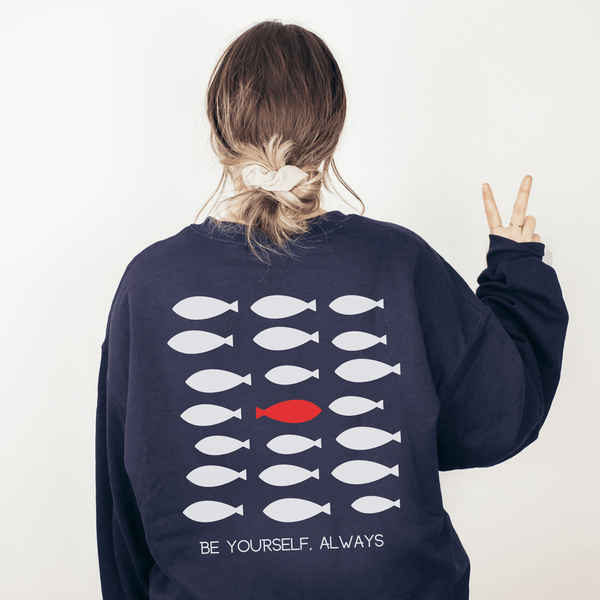 It&#39;s Ok To Be Different Nautical Sweatshirt