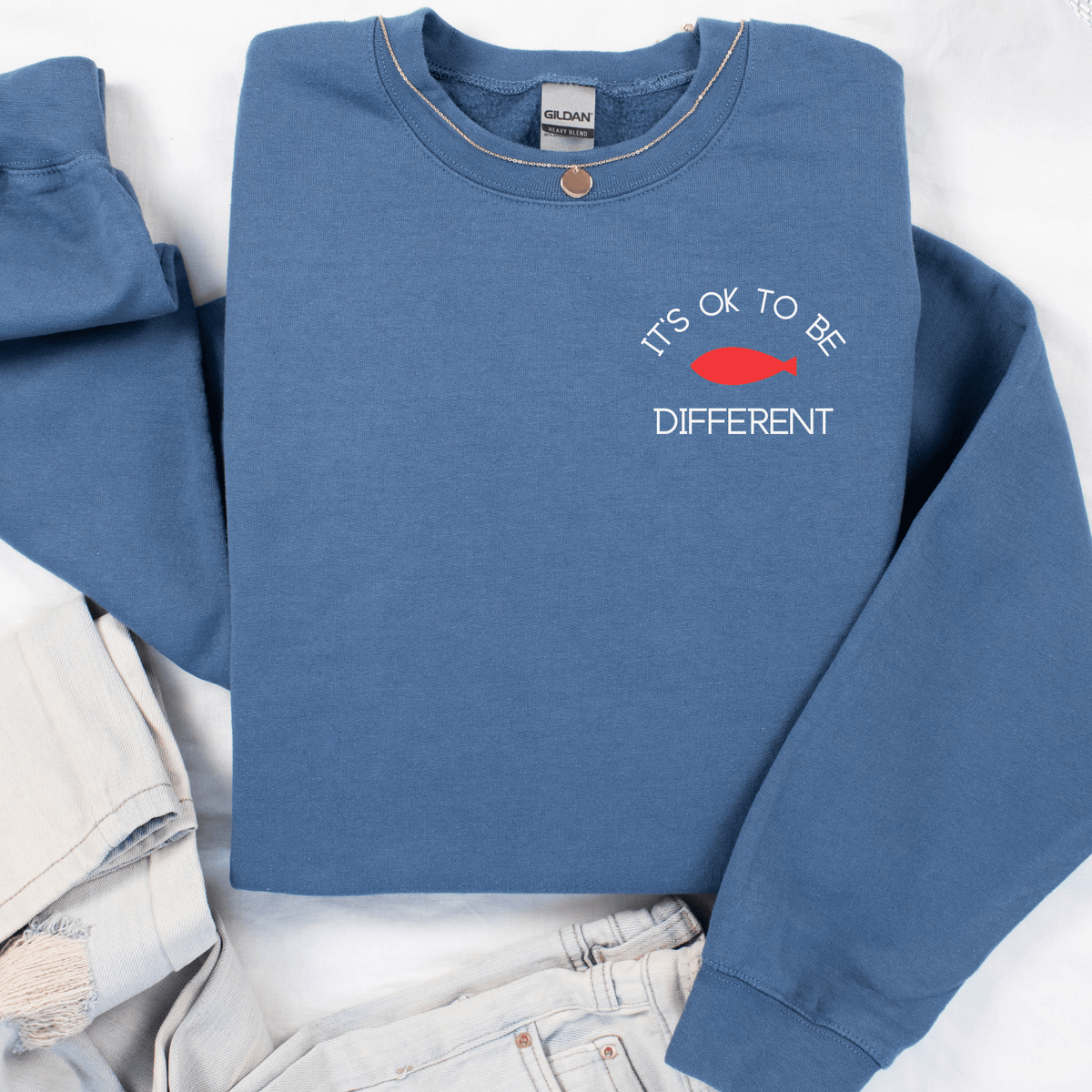 It's Ok To Be Different Nautical Sweatshirt
