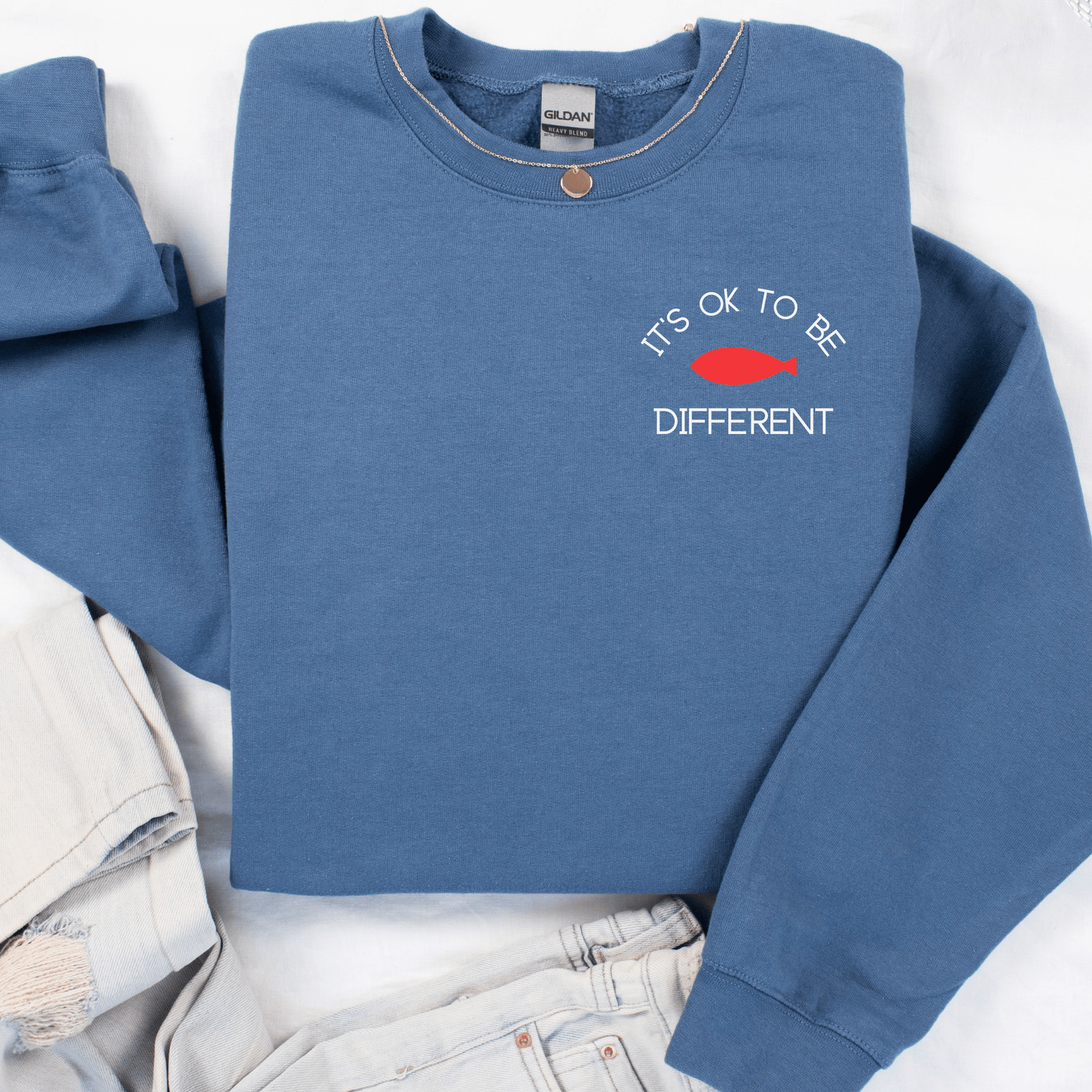 It's Ok To Be Different Nautical Sweatshirt