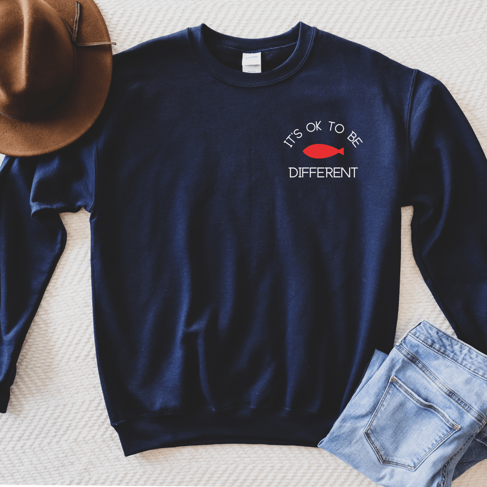 It's Ok To Be Different Nautical Sweatshirt