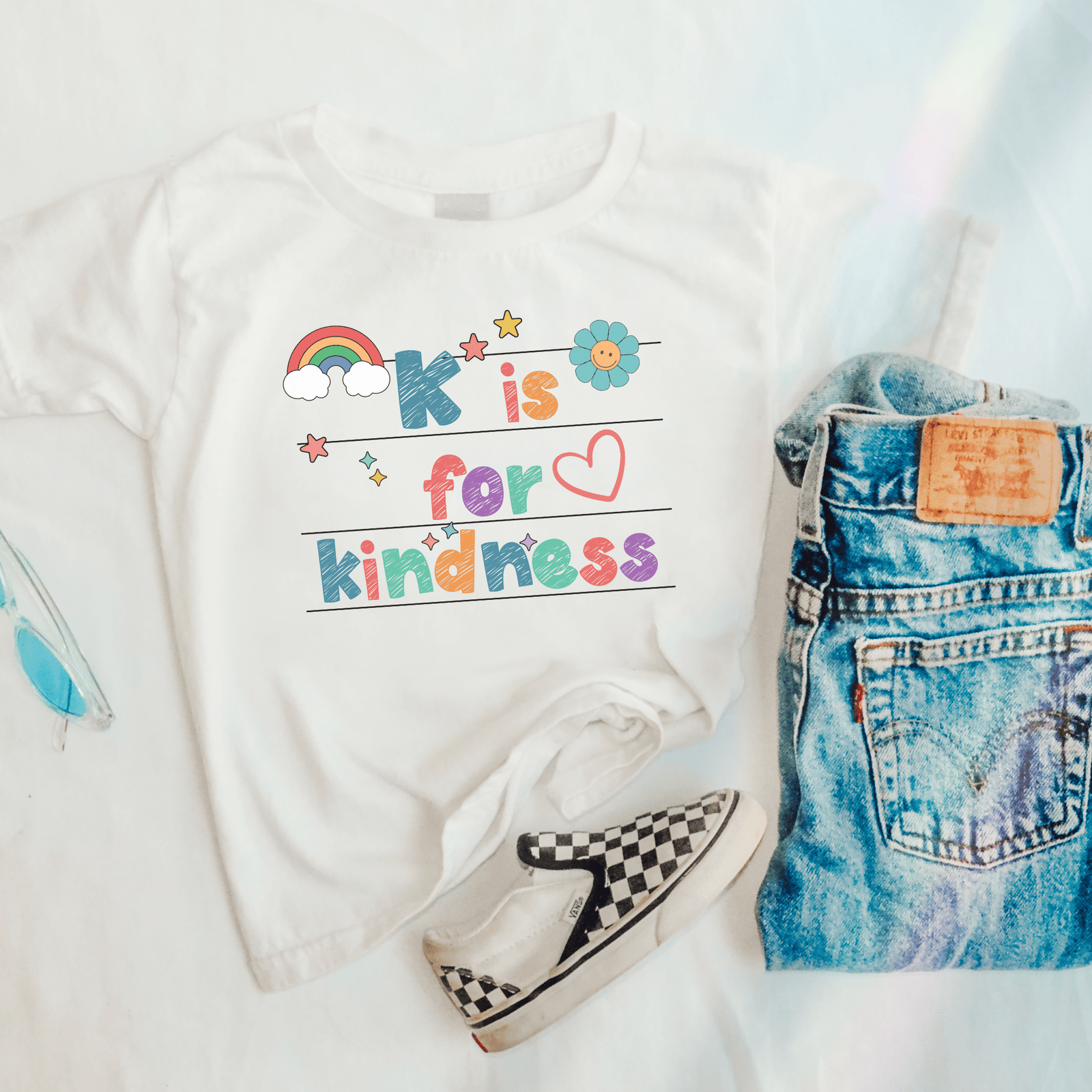 K Is For Kindness | Back To School Kids Tee