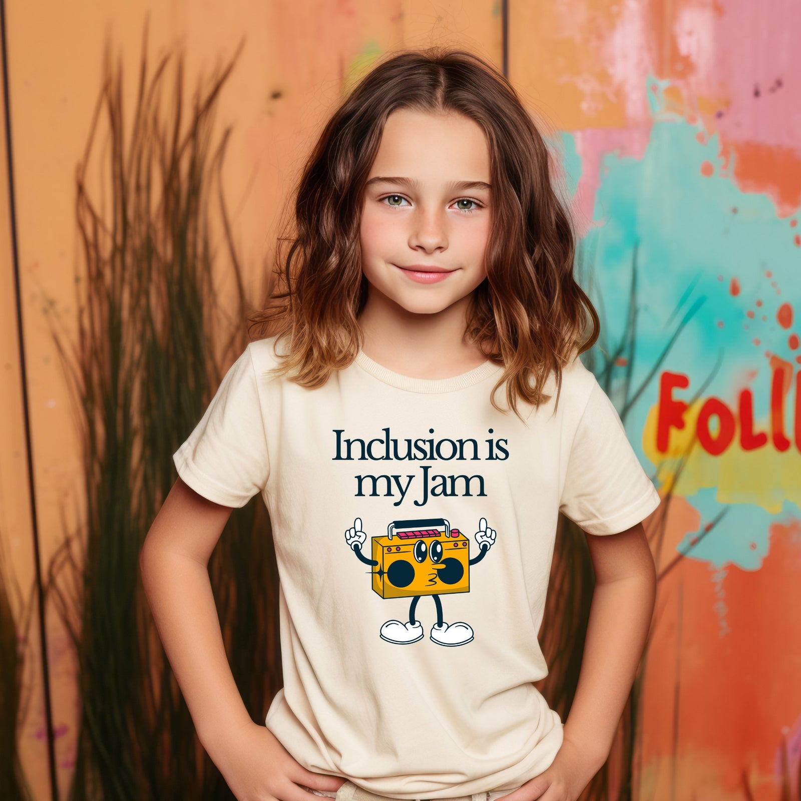 Kids Inclusion Is My Jam Tee