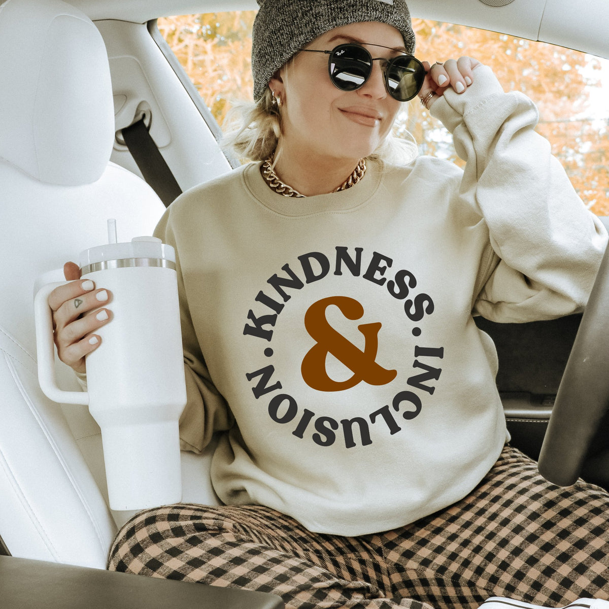 Kindness & Inclusion Sweatshirt | Neurodiversity clothing