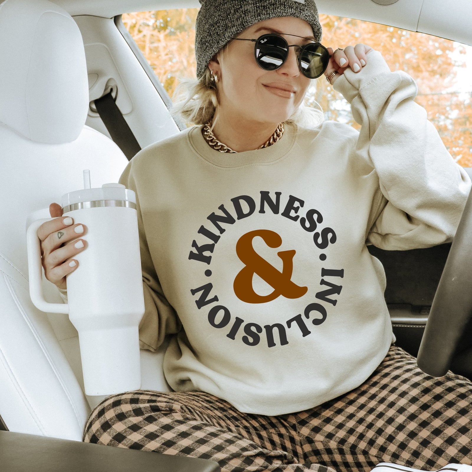 Kindness & Inclusion Sweatshirt | Neurodiversity clothing